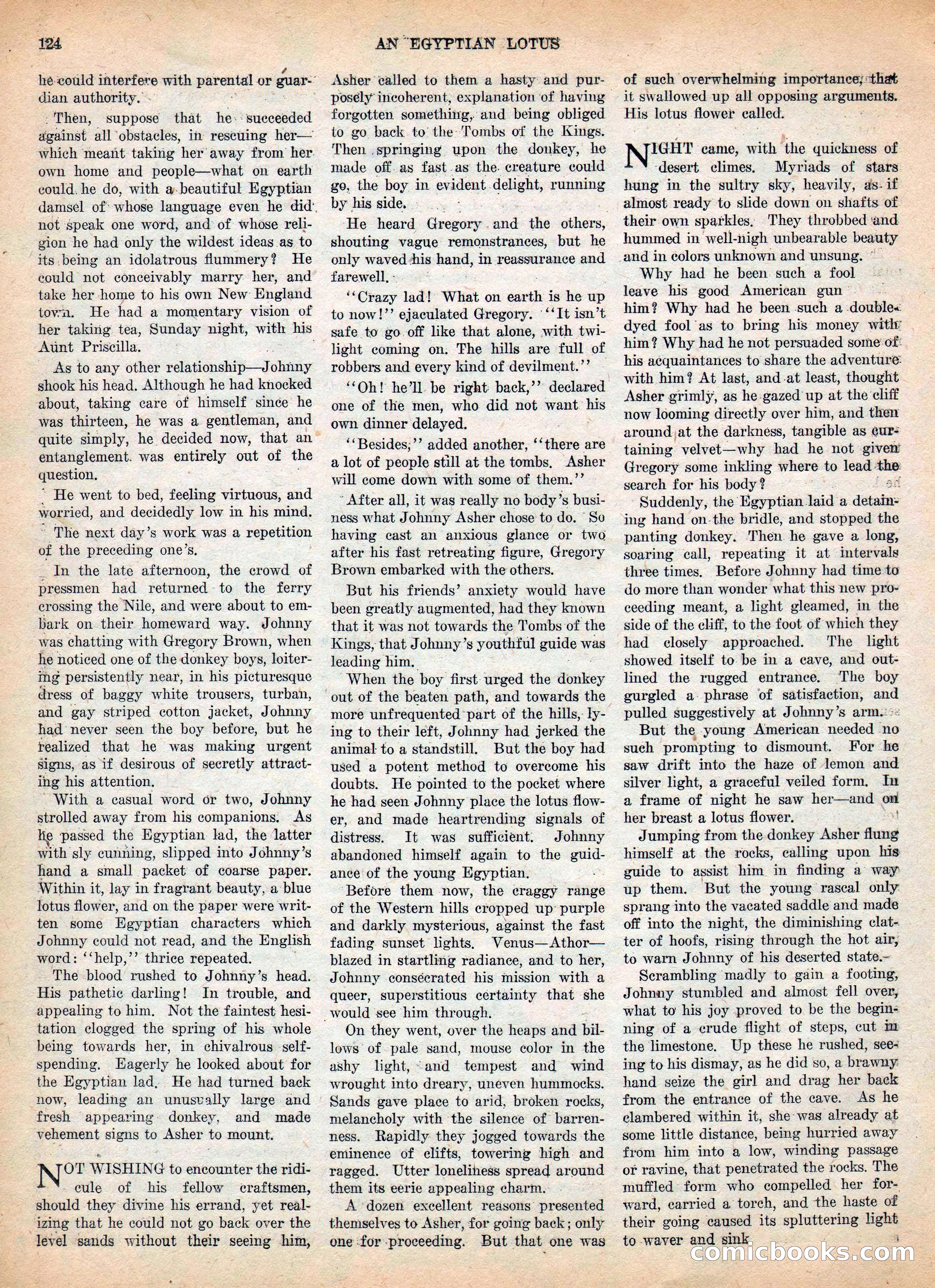 Weird Tales, Vol. IV, No. 2 — page 126 of 196