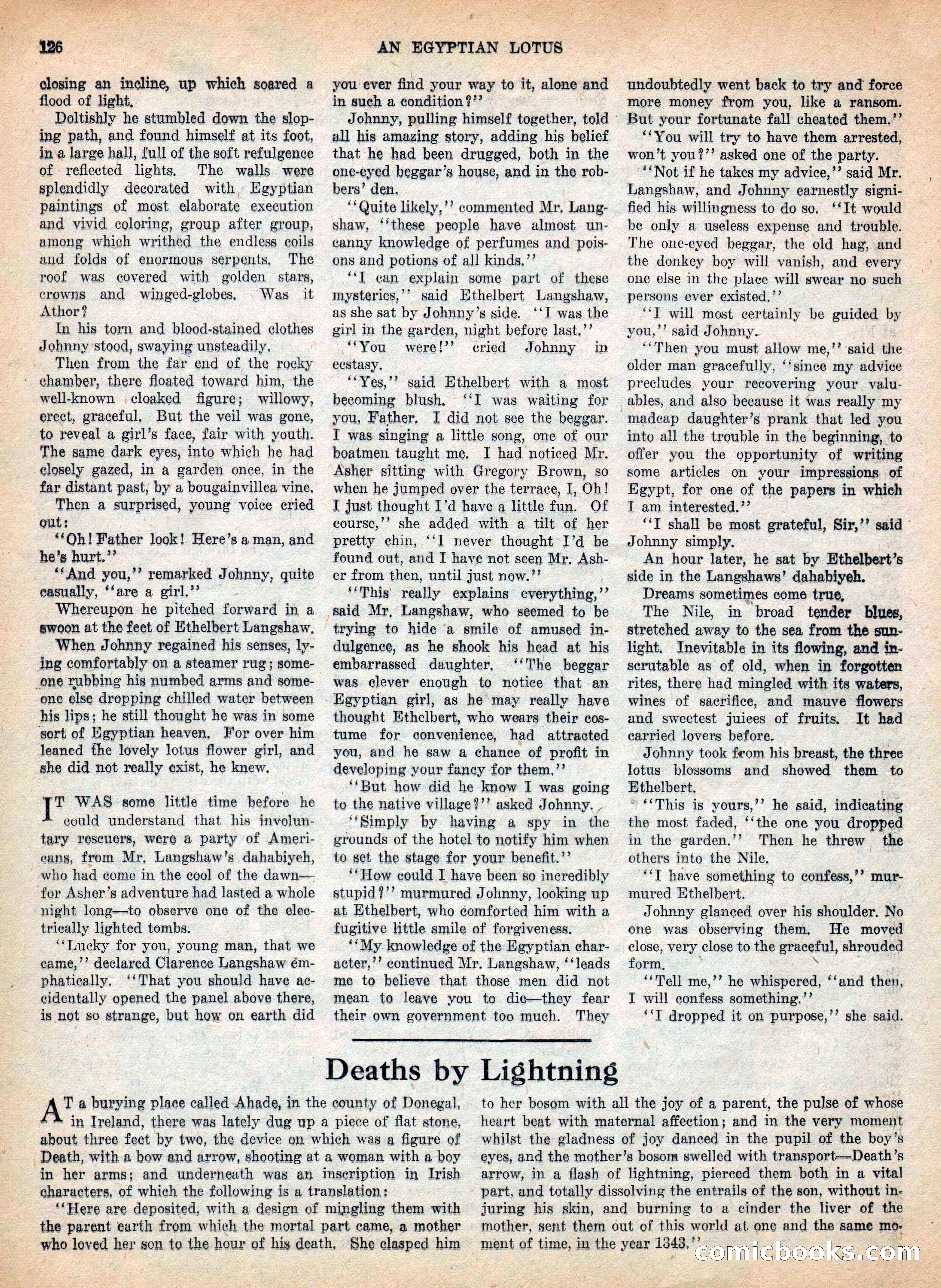 Weird Tales, Vol. IV, No. 2 — page 128 of 196