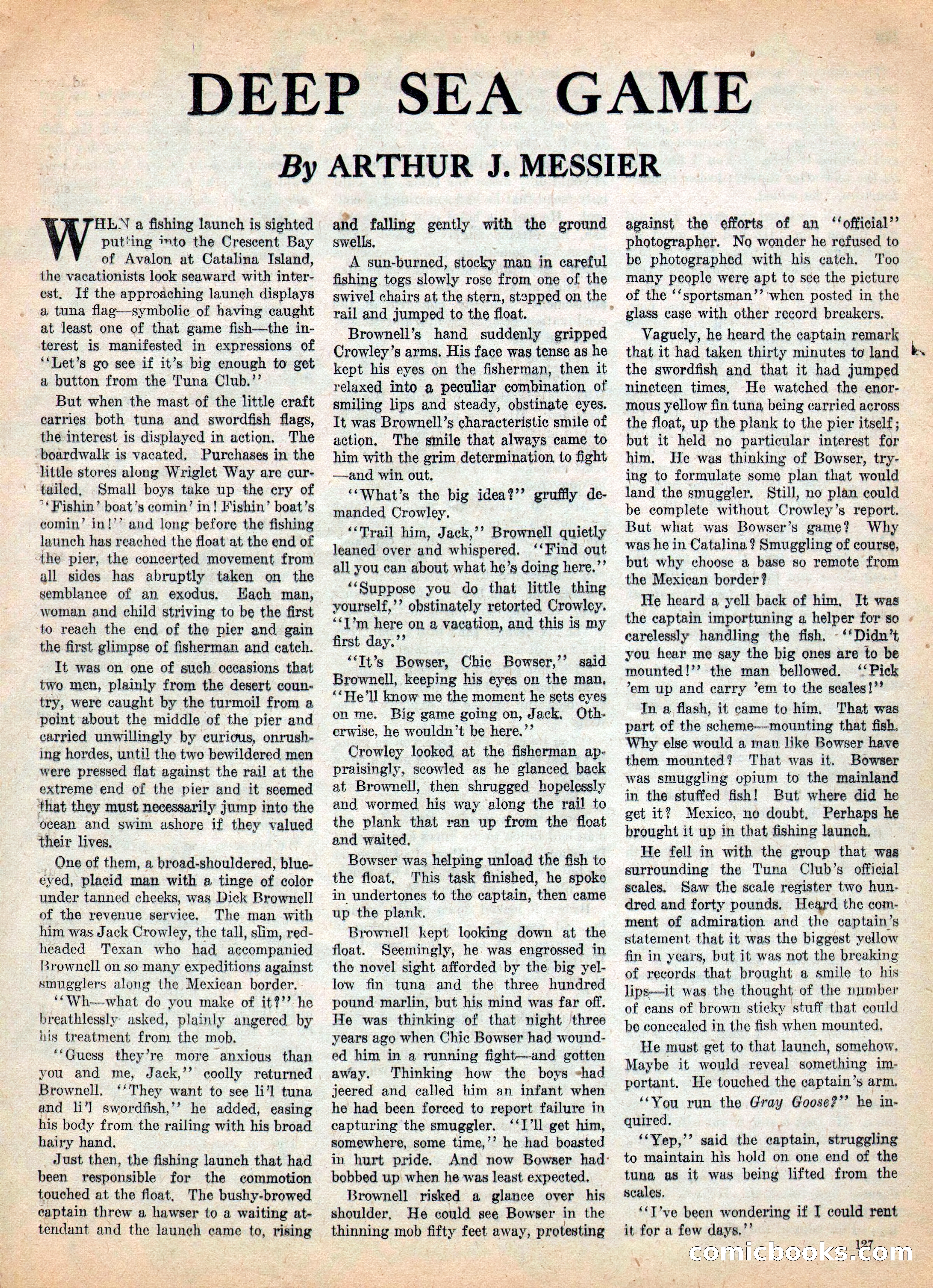 Weird Tales, Vol. IV, No. 2 — page 129 of 196