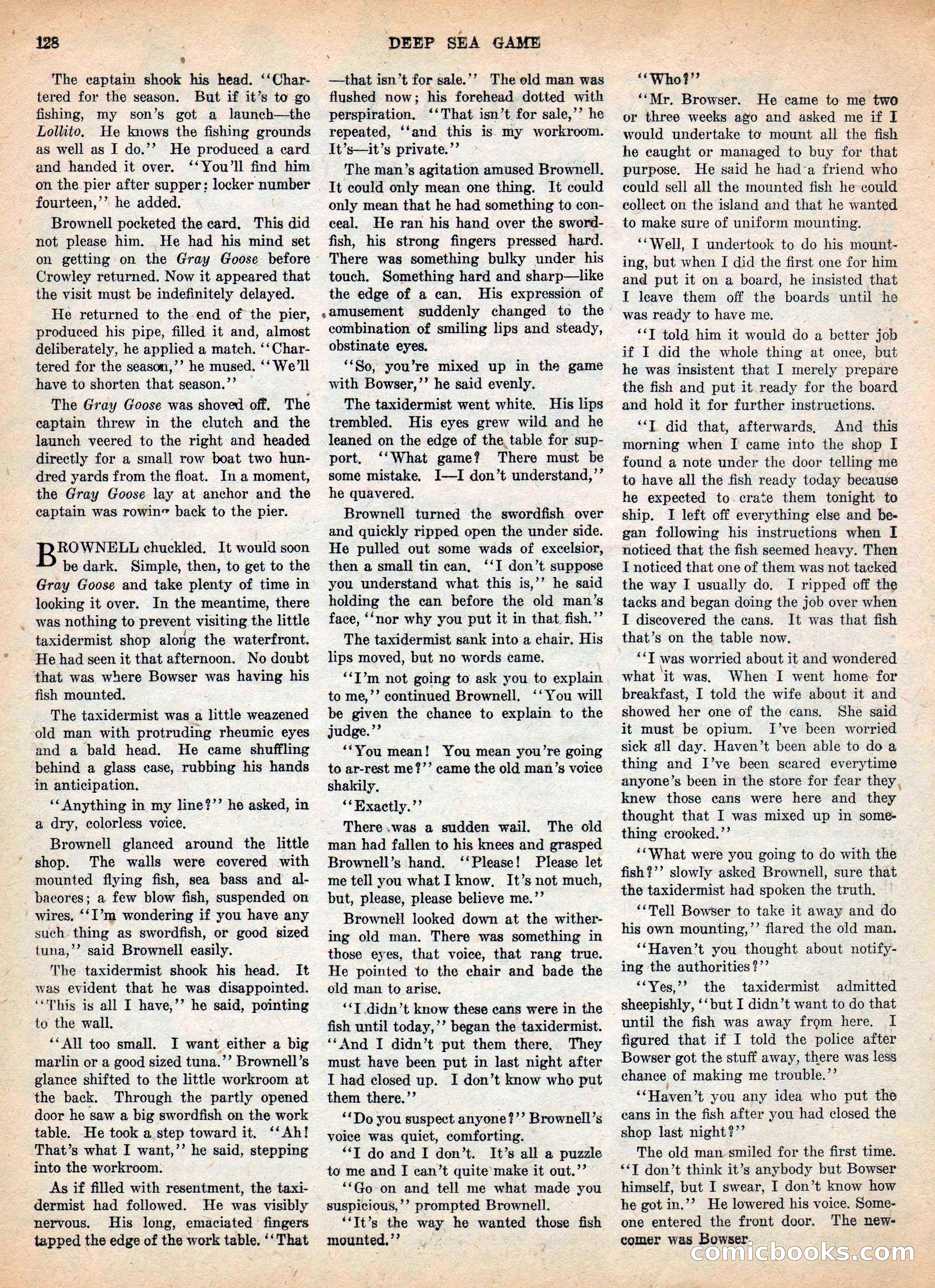 Weird Tales, Vol. IV, No. 2 — page 130 of 196
