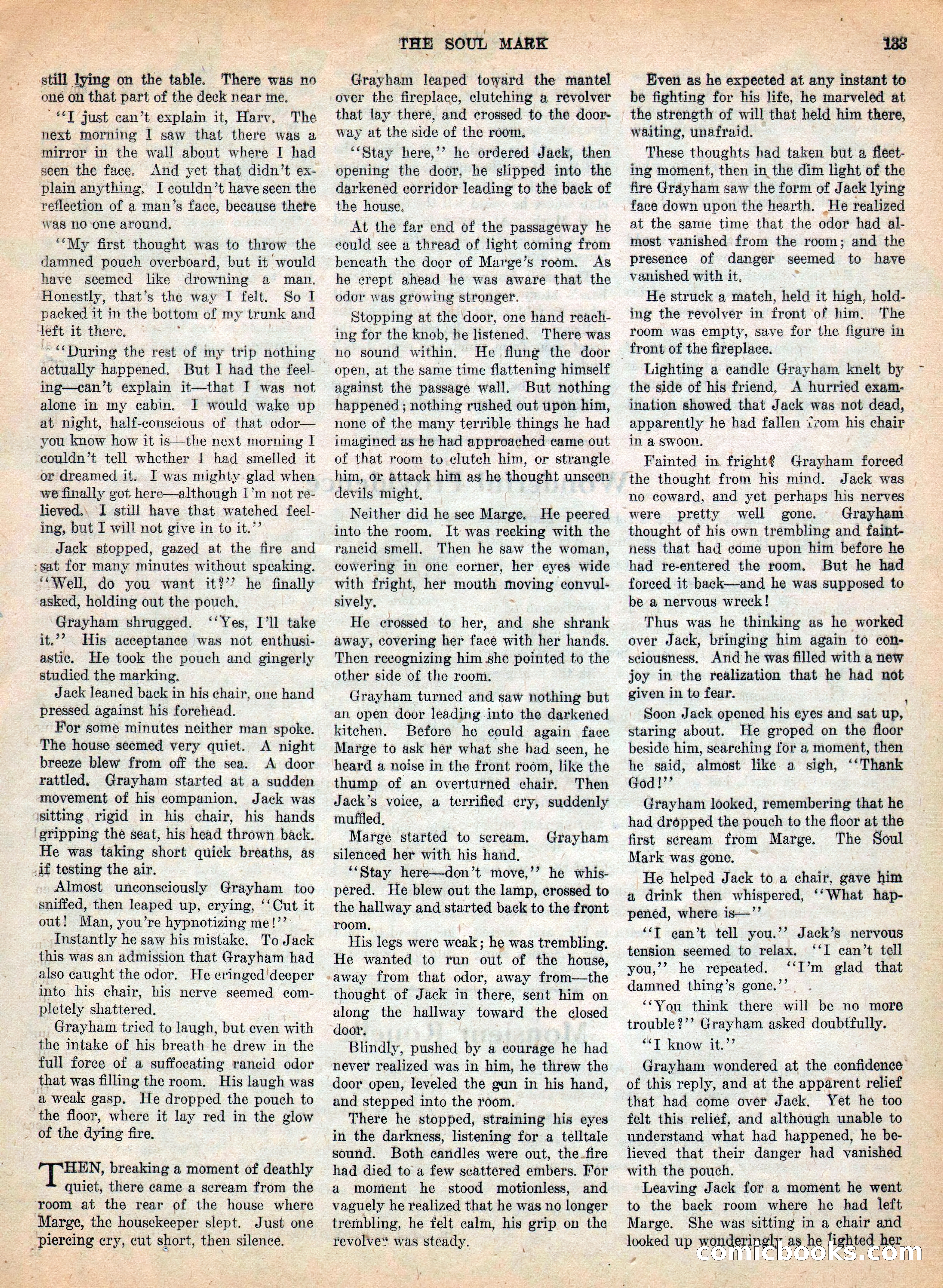 Weird Tales, Vol. IV, No. 2 — page 135 of 196
