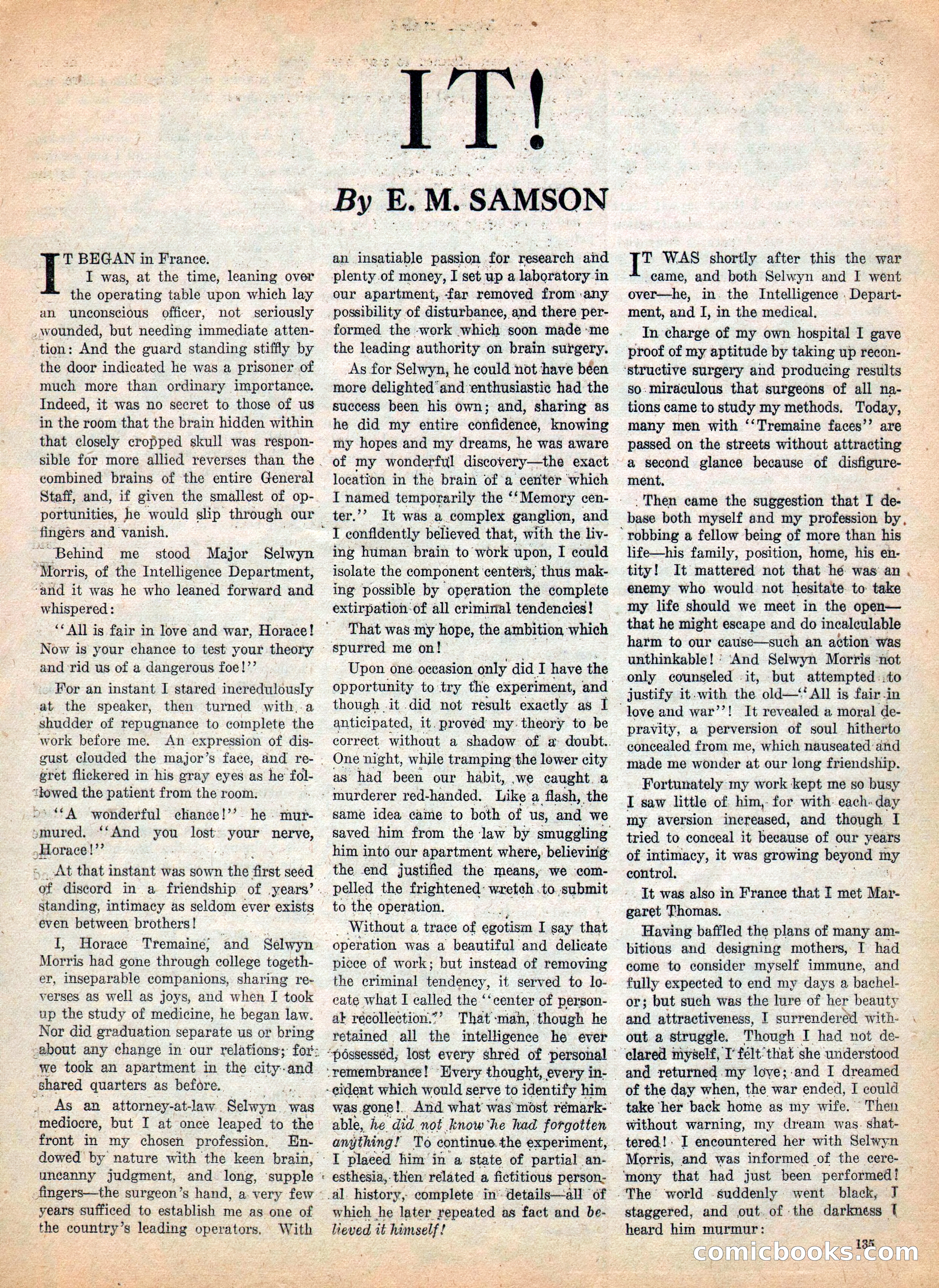 Weird Tales, Vol. IV, No. 2 — page 137 of 196