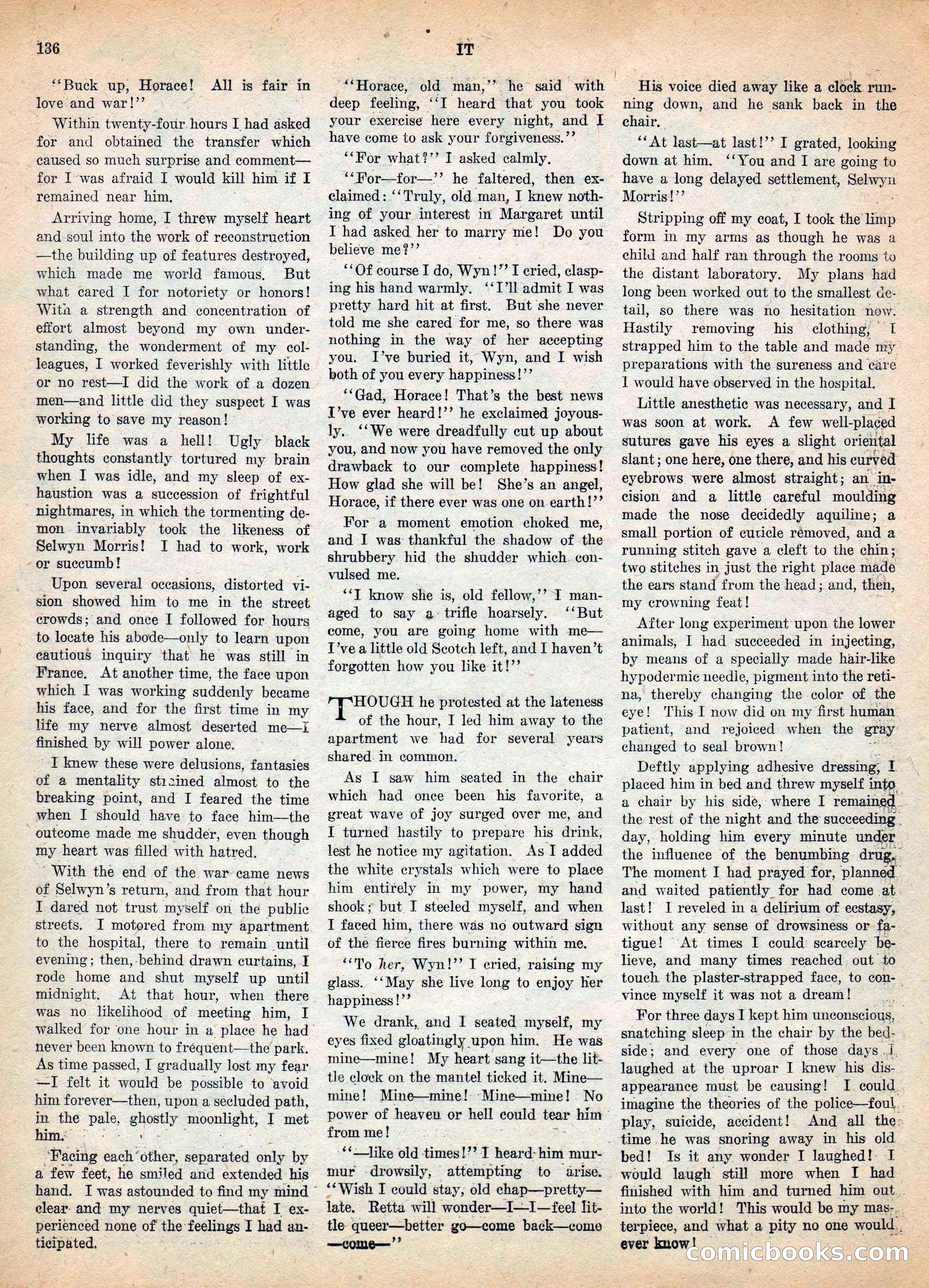 Weird Tales, Vol. IV, No. 2 — page 138 of 196