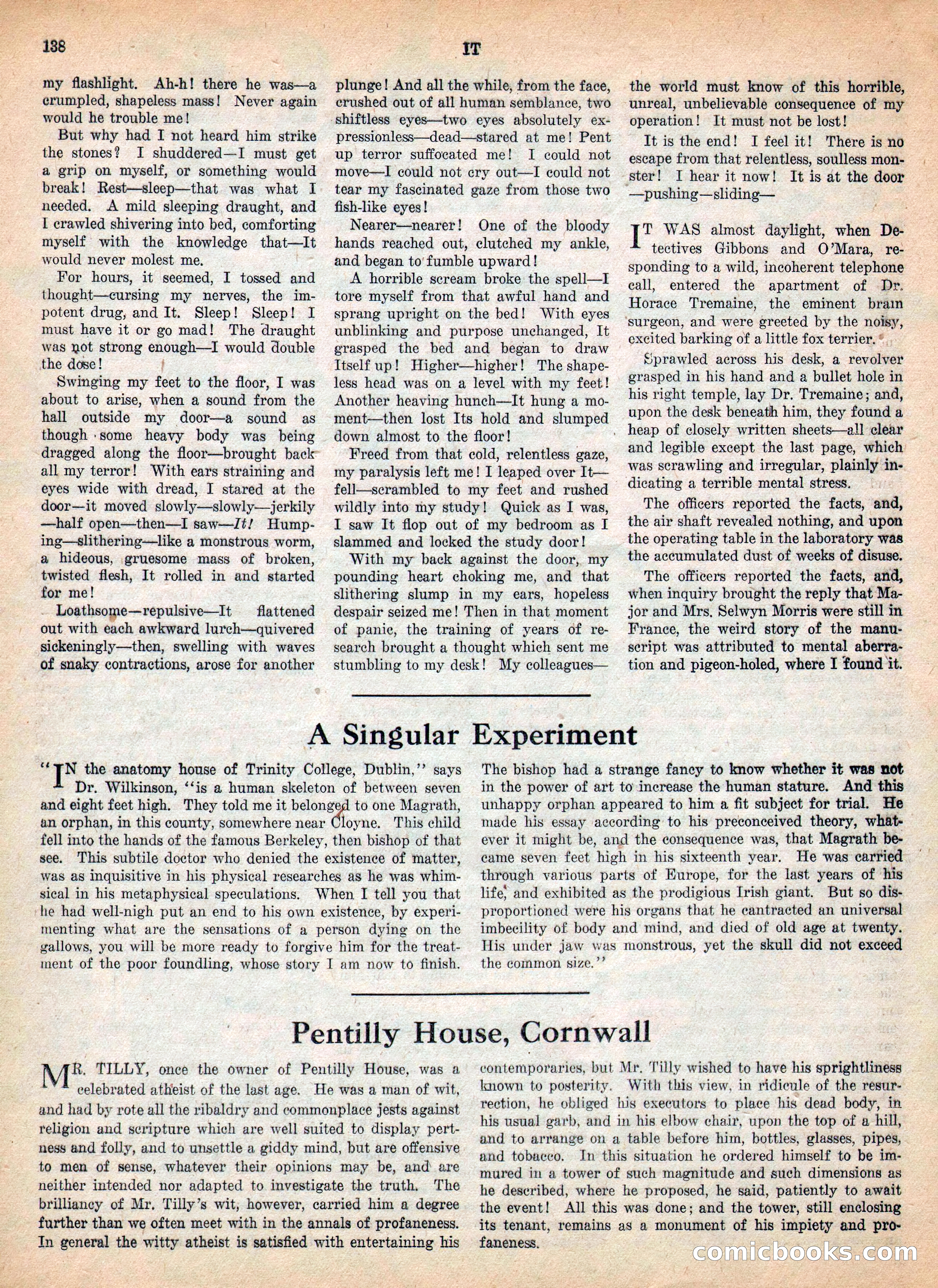 Weird Tales, Vol. IV, No. 2 — page 140 of 196