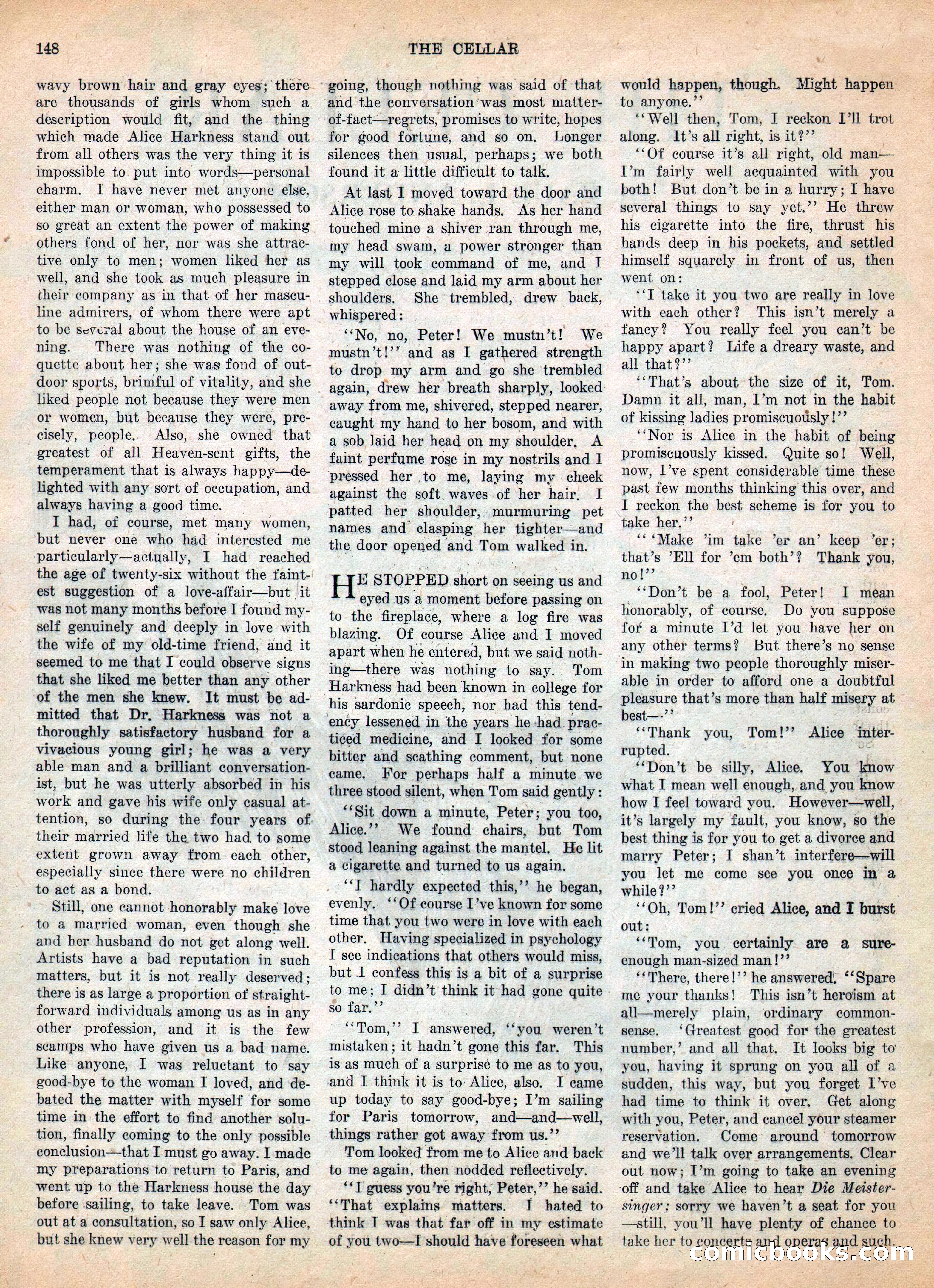 Weird Tales, Vol. IV, No. 2 — page 150 of 196