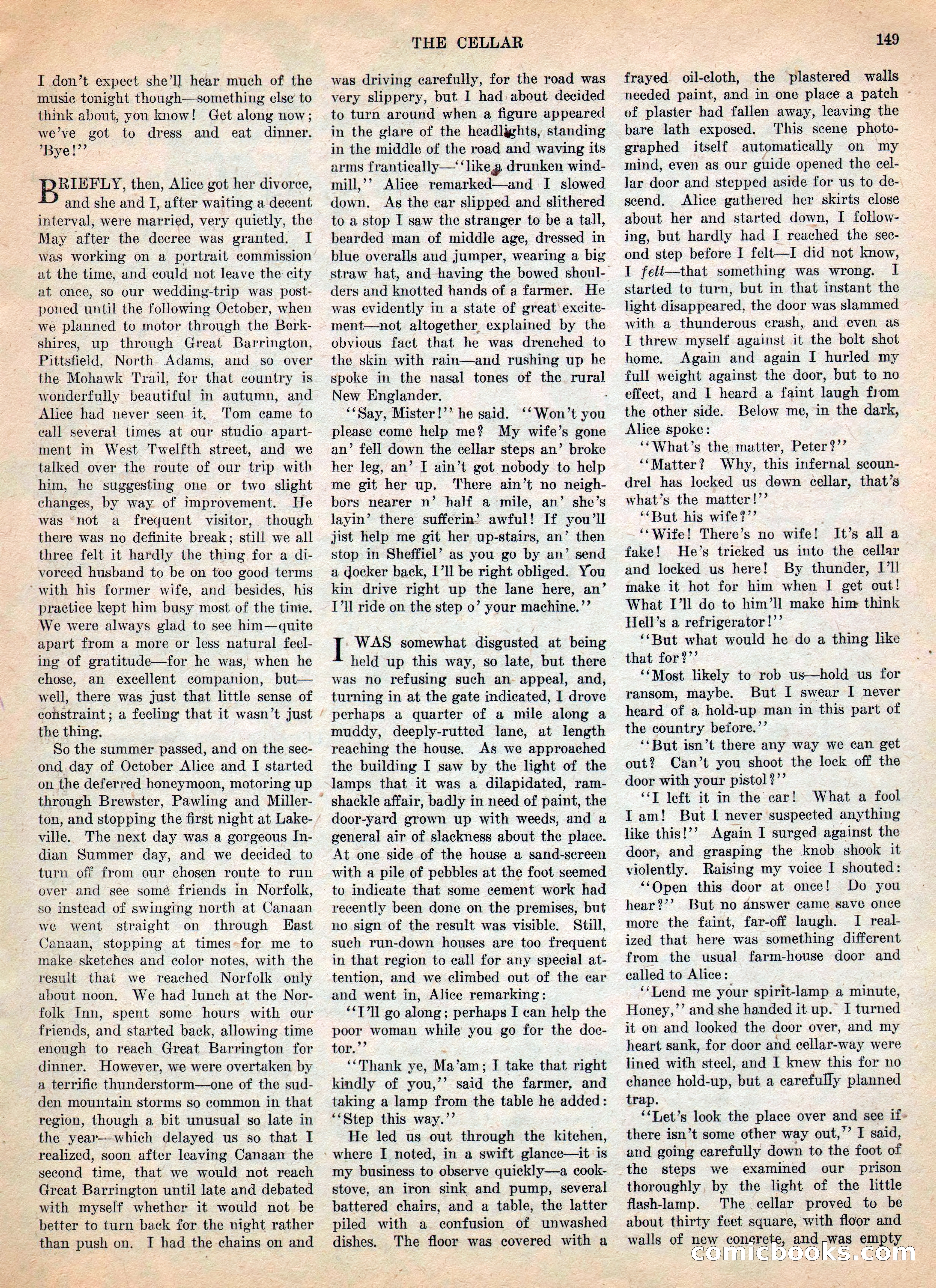 Weird Tales, Vol. IV, No. 2 — page 151 of 196