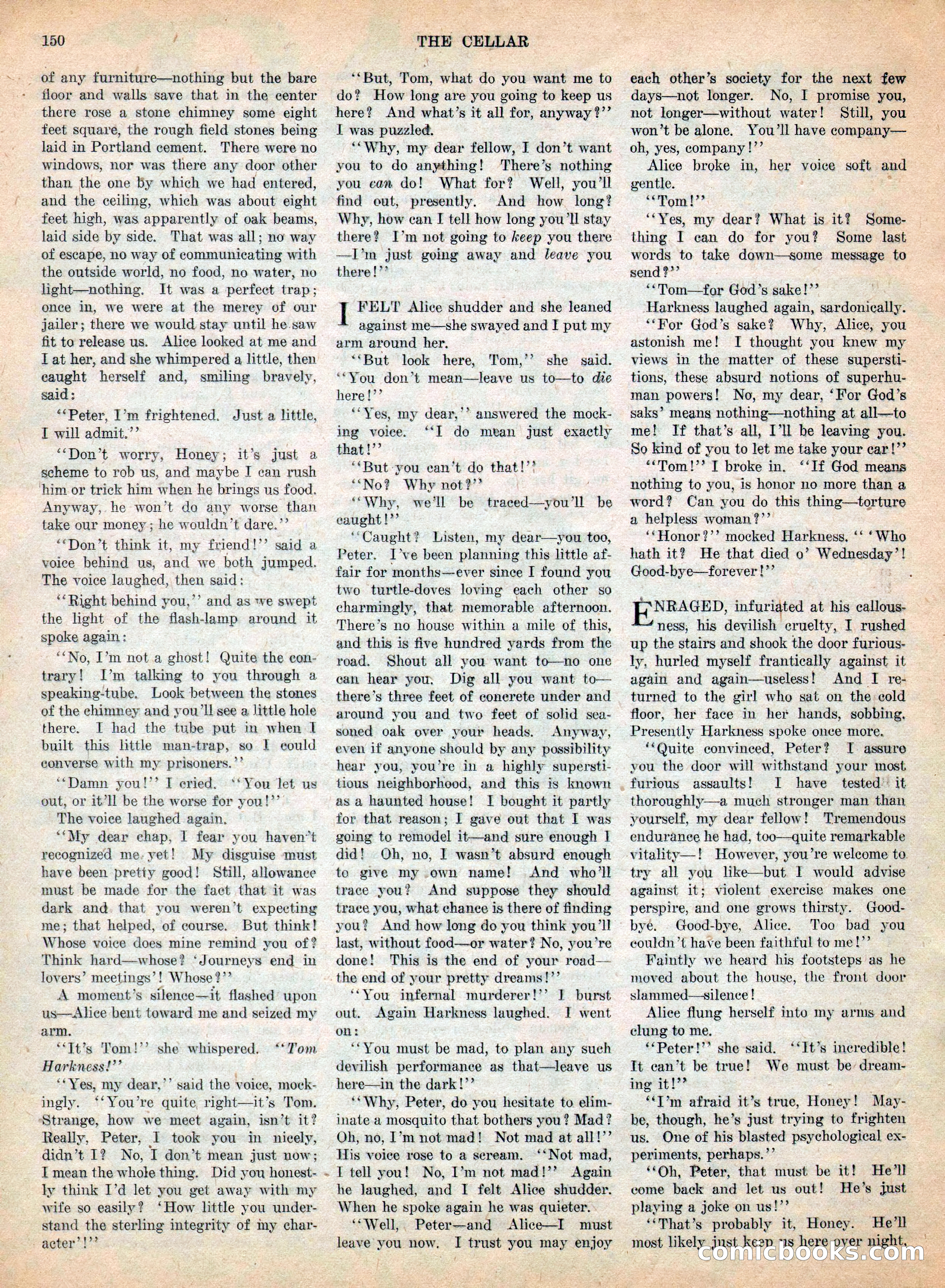 Weird Tales, Vol. IV, No. 2 — page 152 of 196
