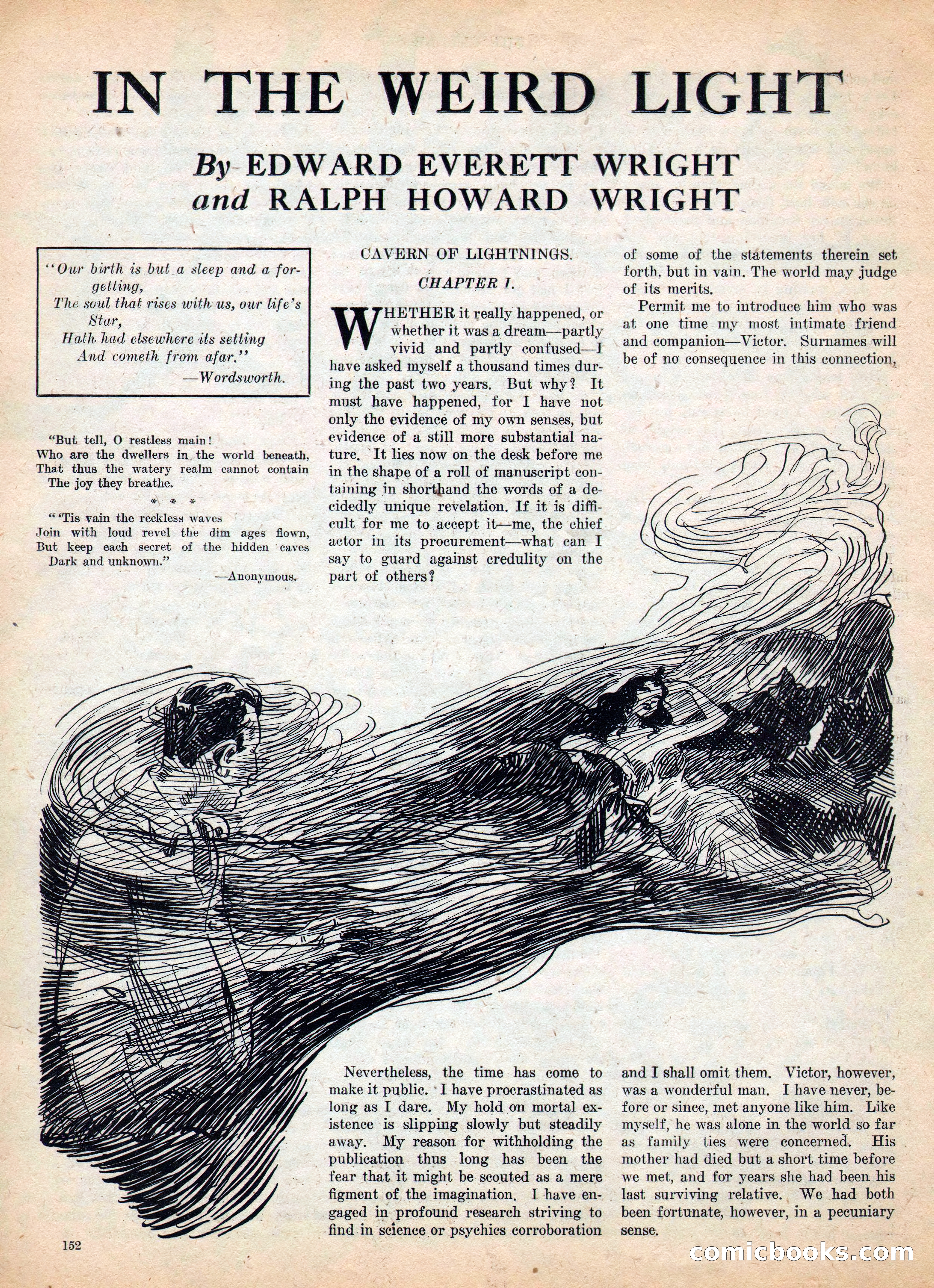 Weird Tales, Vol. IV, No. 2 — page 154 of 196