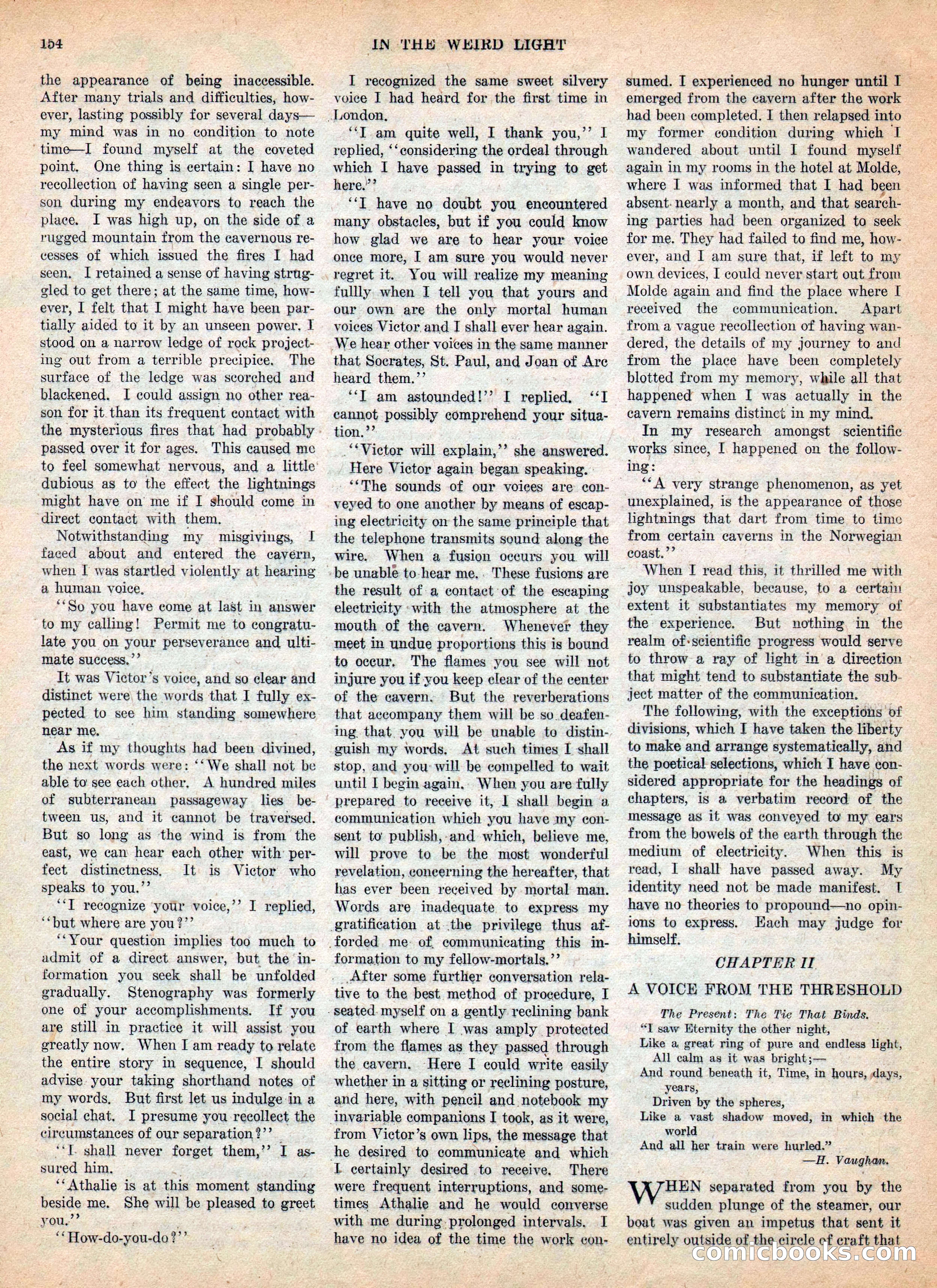 Weird Tales, Vol. IV, No. 2 — page 156 of 196