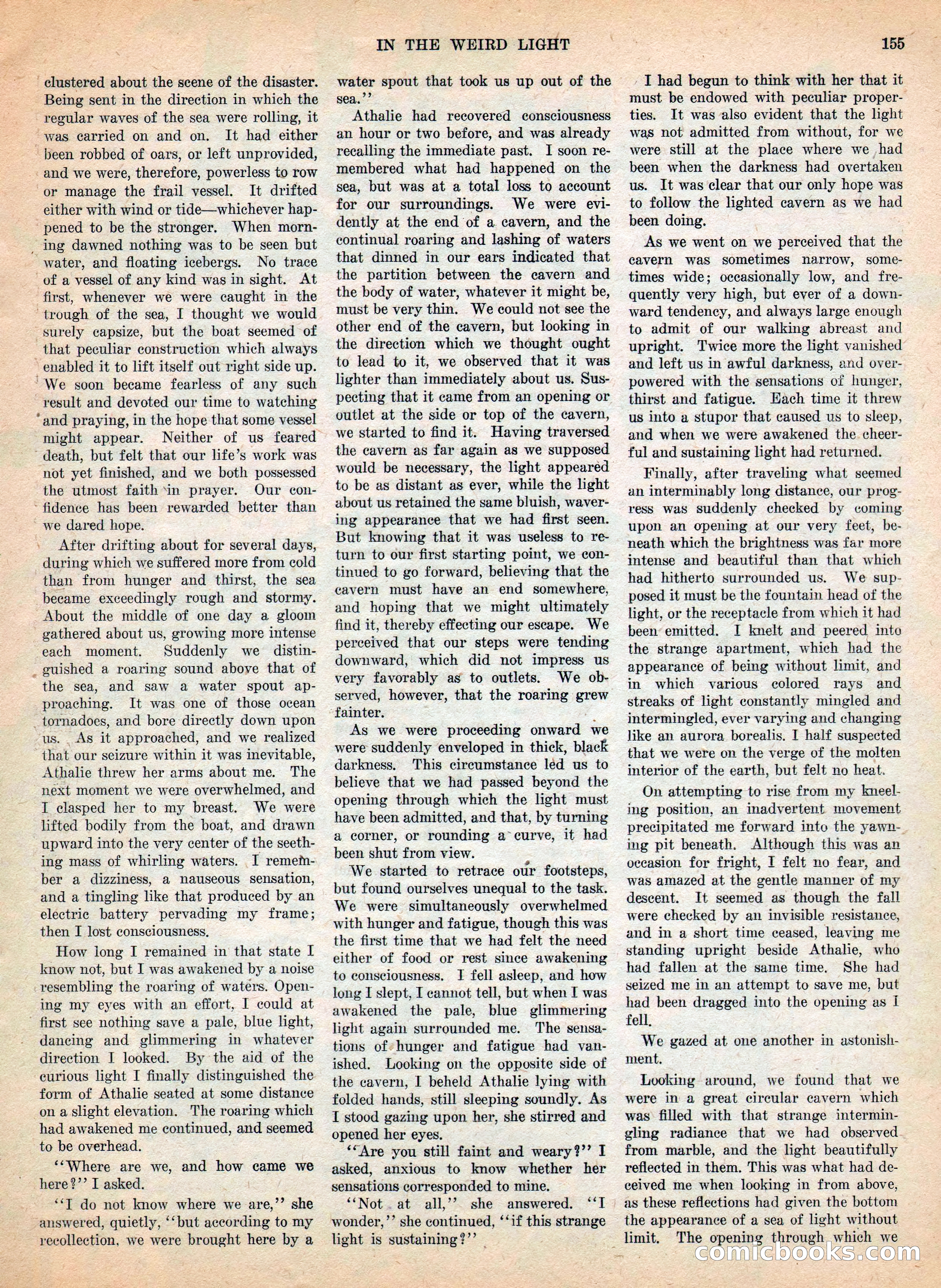 Weird Tales, Vol. IV, No. 2 — page 157 of 196