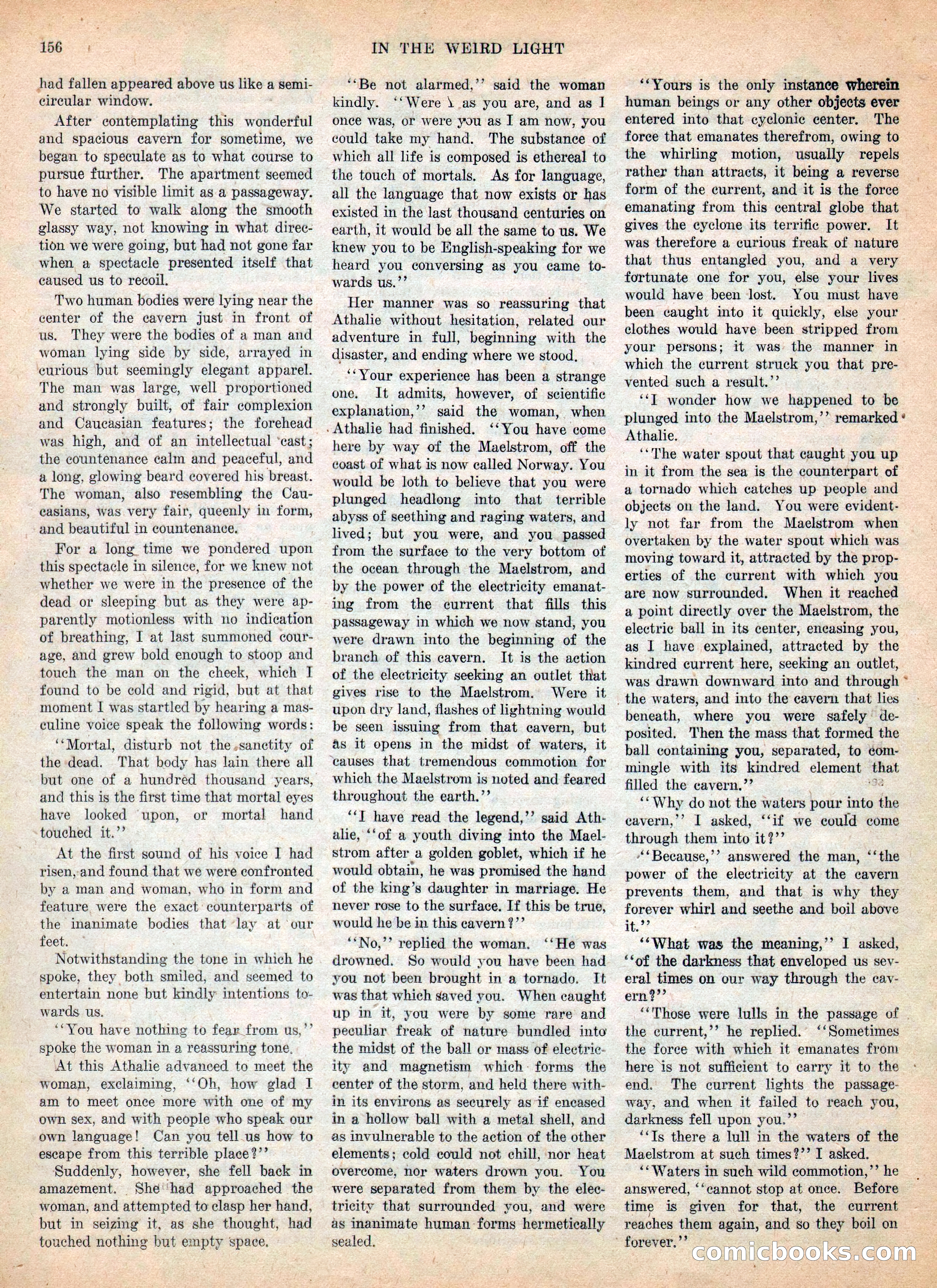 Weird Tales, Vol. IV, No. 2 — page 158 of 196