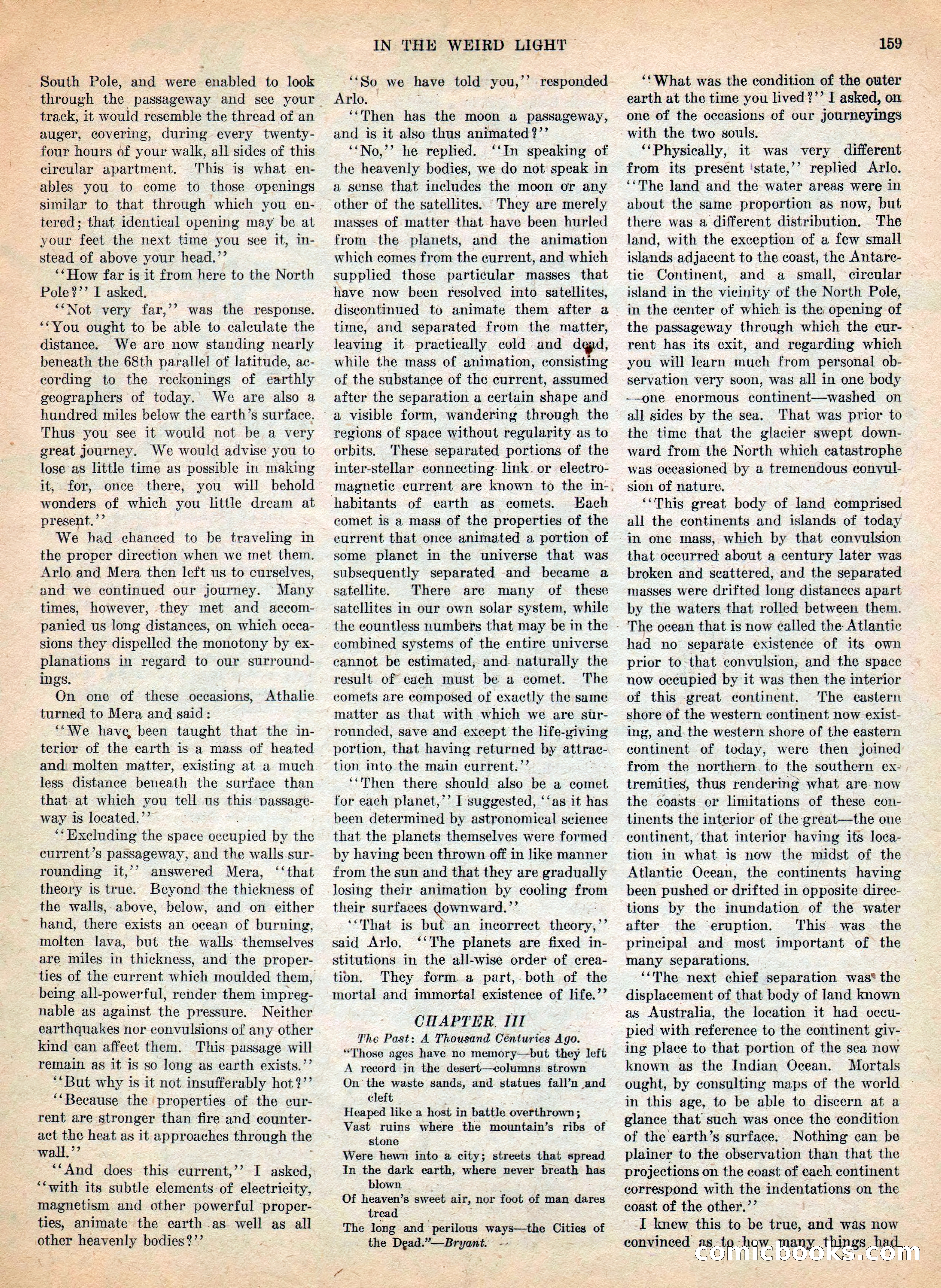 Weird Tales, Vol. IV, No. 2 — page 161 of 196