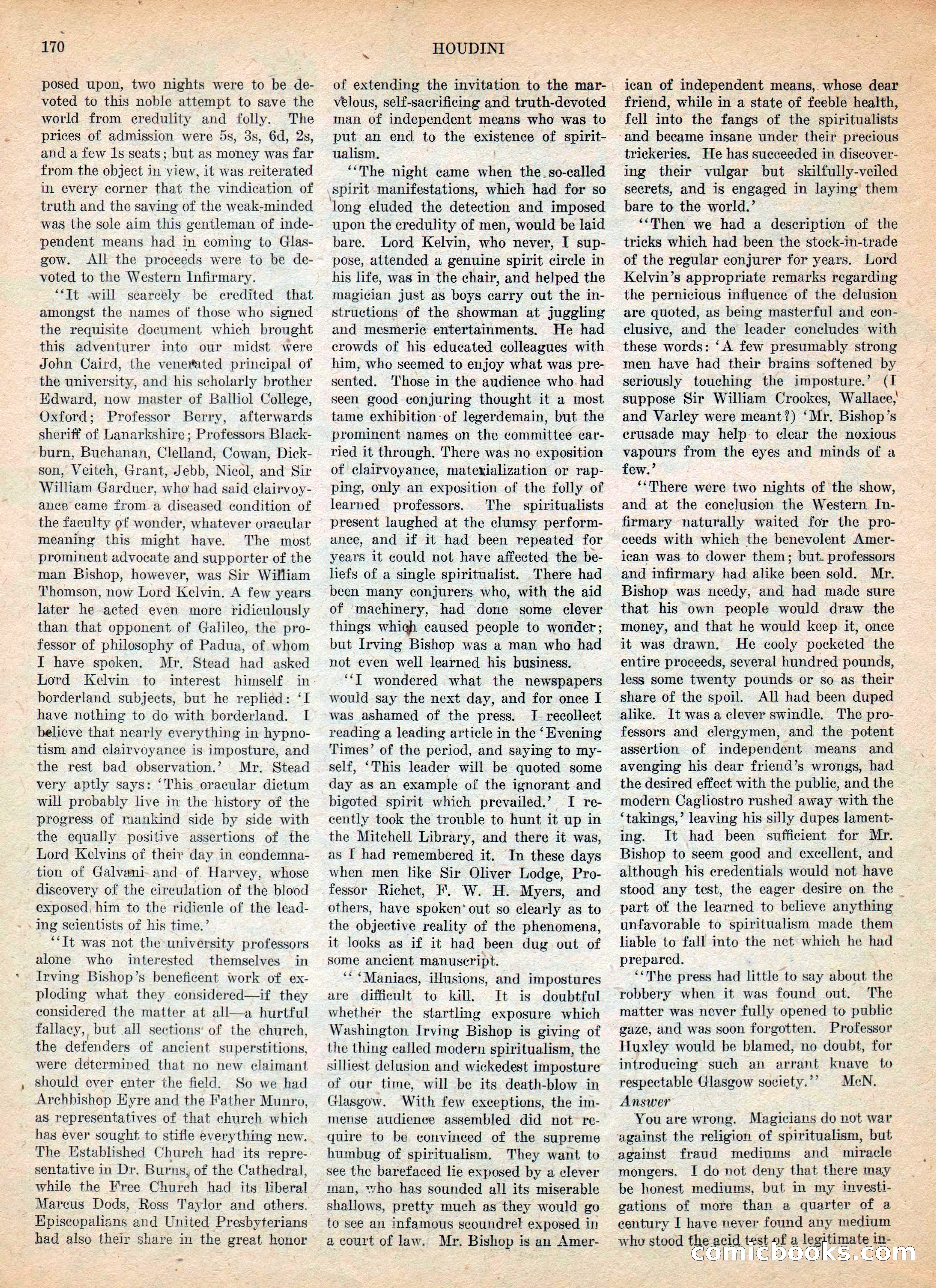 Weird Tales, Vol. IV, No. 2 — page 172 of 196