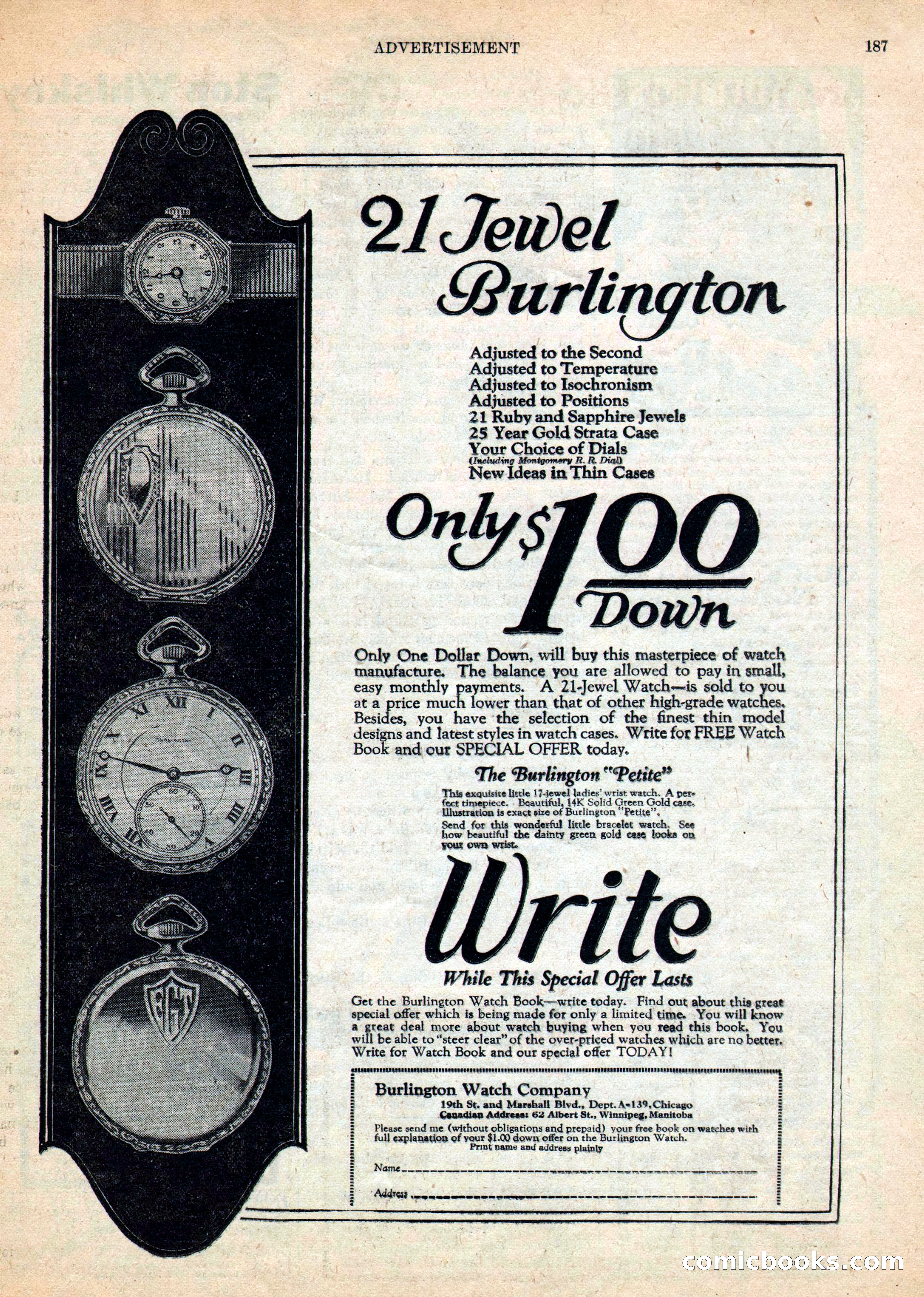 Weird Tales, Vol. IV, No. 2 — page 189 of 196