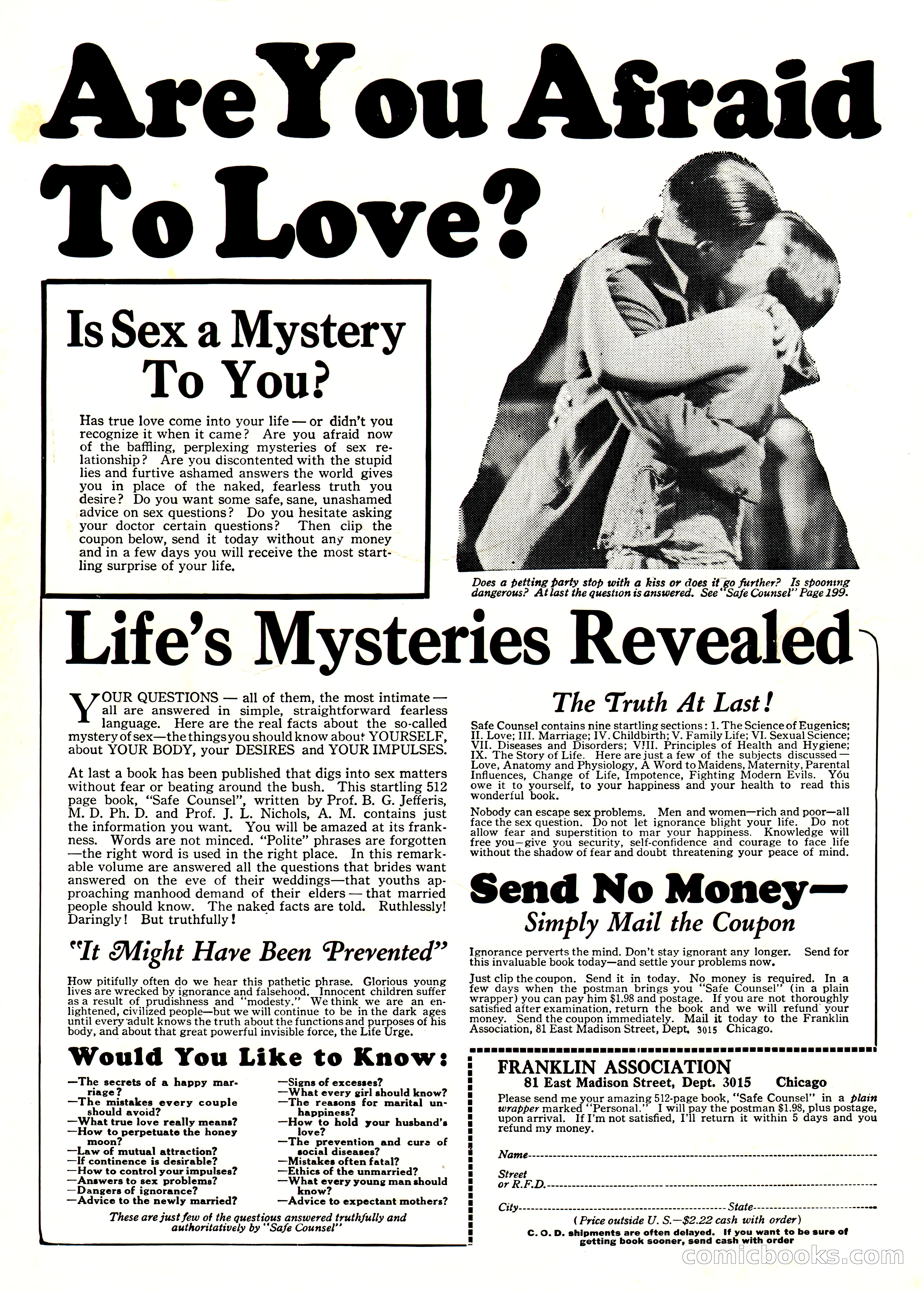 Weird Tales, Vol. IV, No. 2 — page 195 of 196