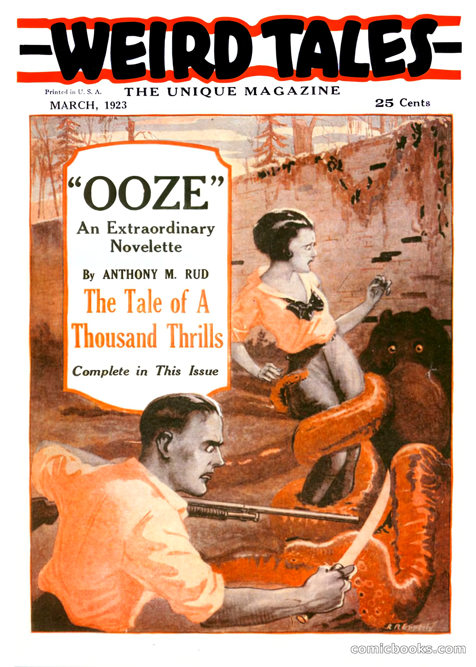 Weird Tales, Vol. 1, No. 1