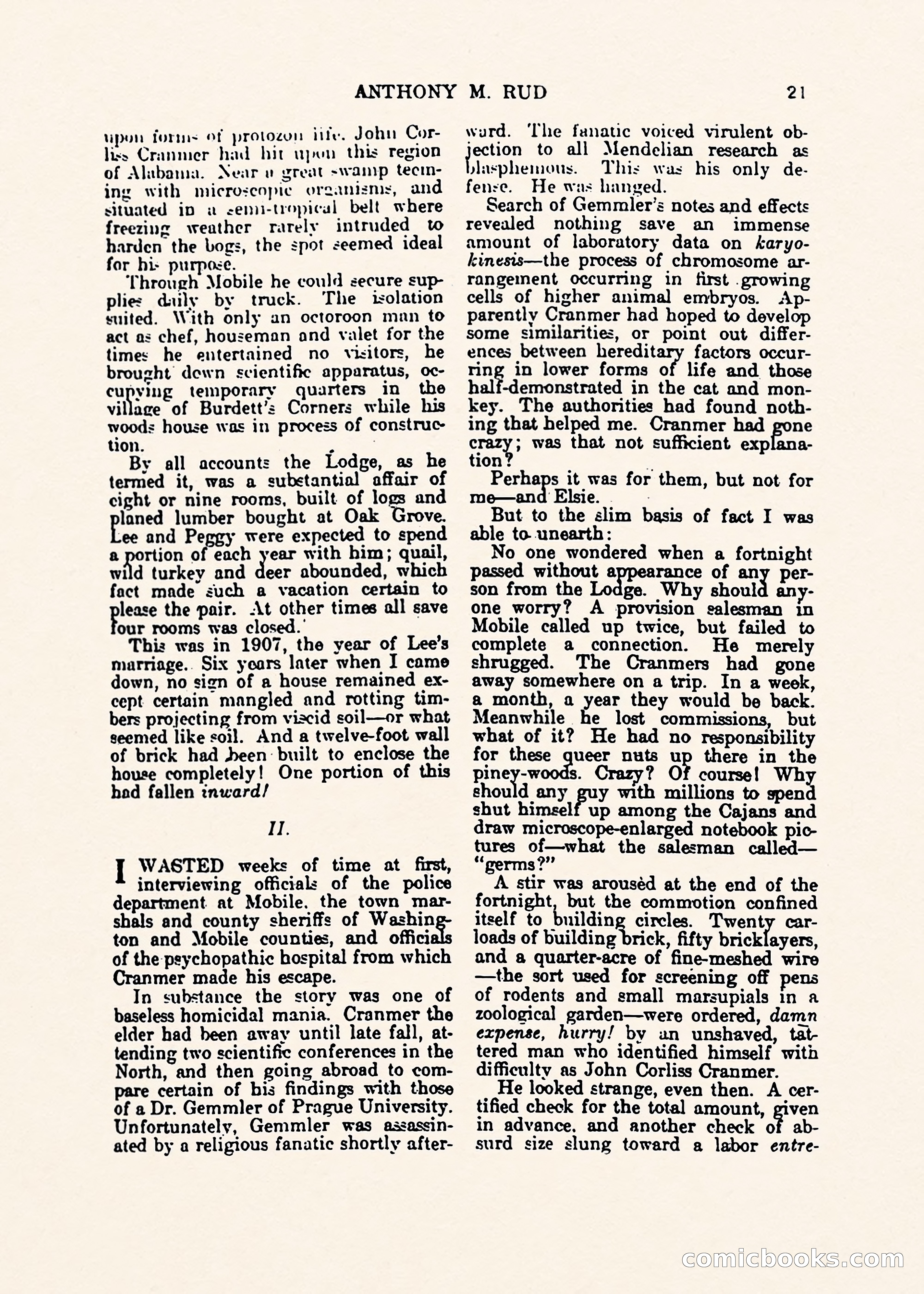 Weird Tales, Vol. 1, No. 1 — page 22 of 194