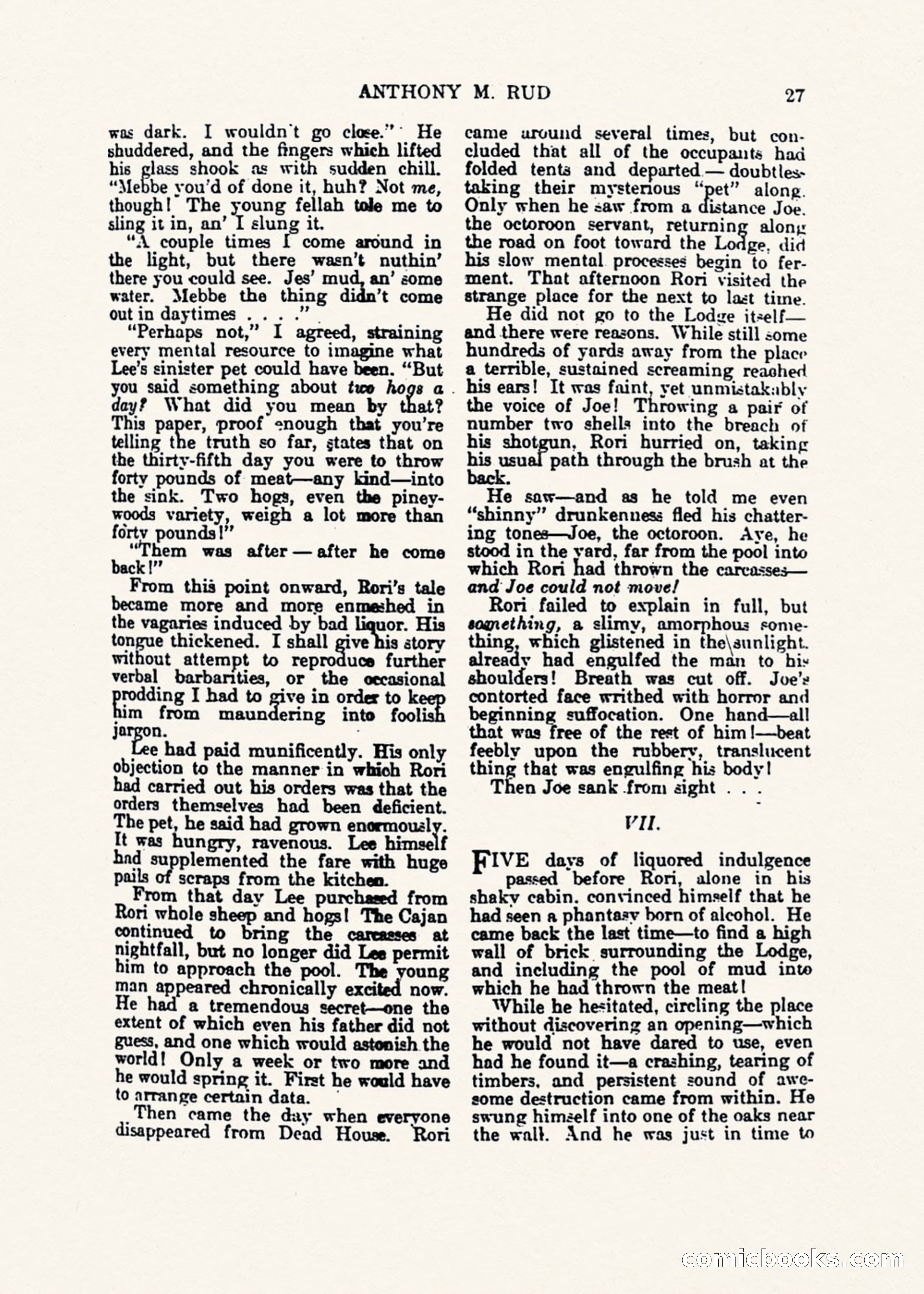 Weird Tales, Vol. 1, No. 1 — page 28 of 194