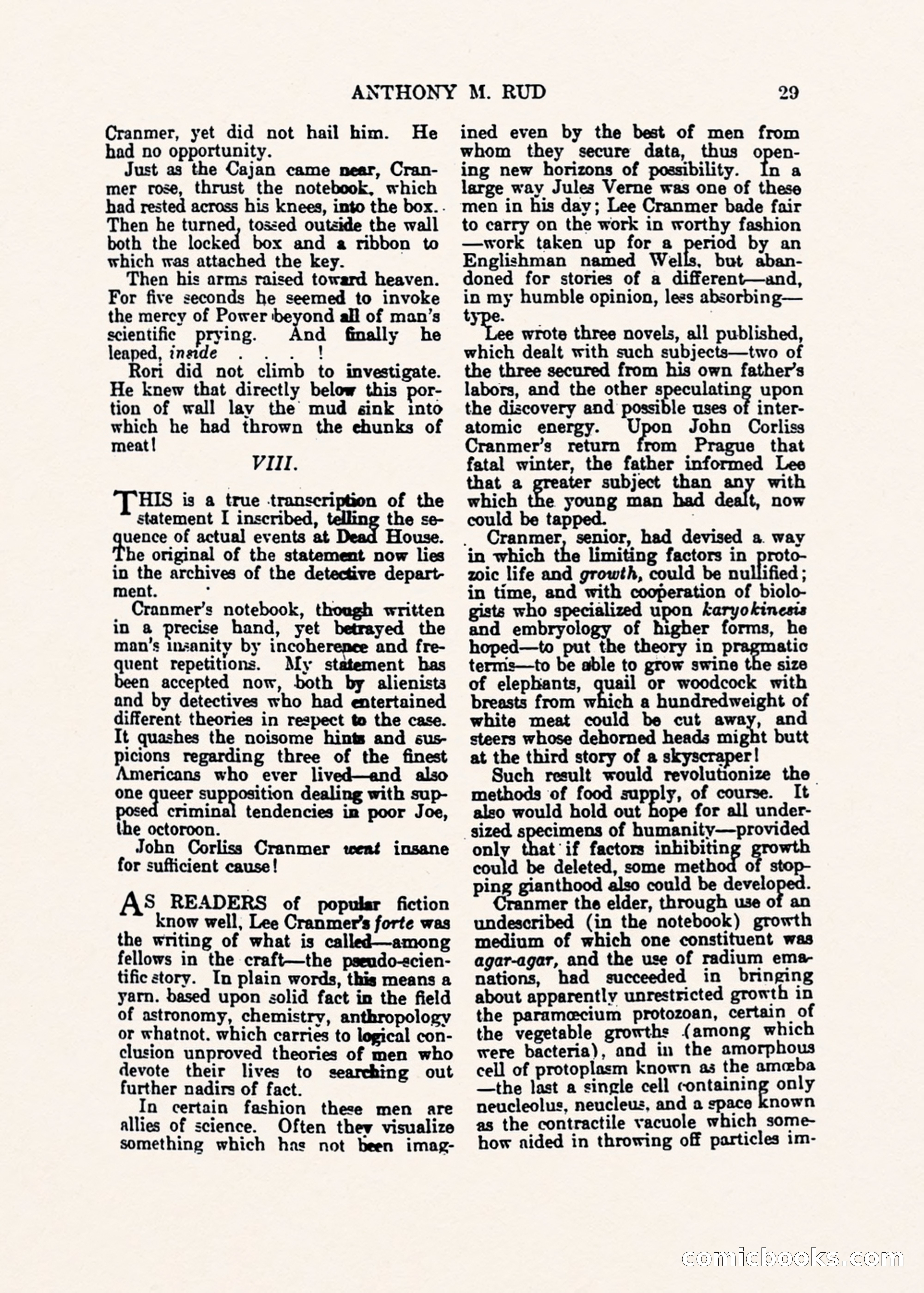 Weird Tales, Vol. 1, No. 1 — page 30 of 194