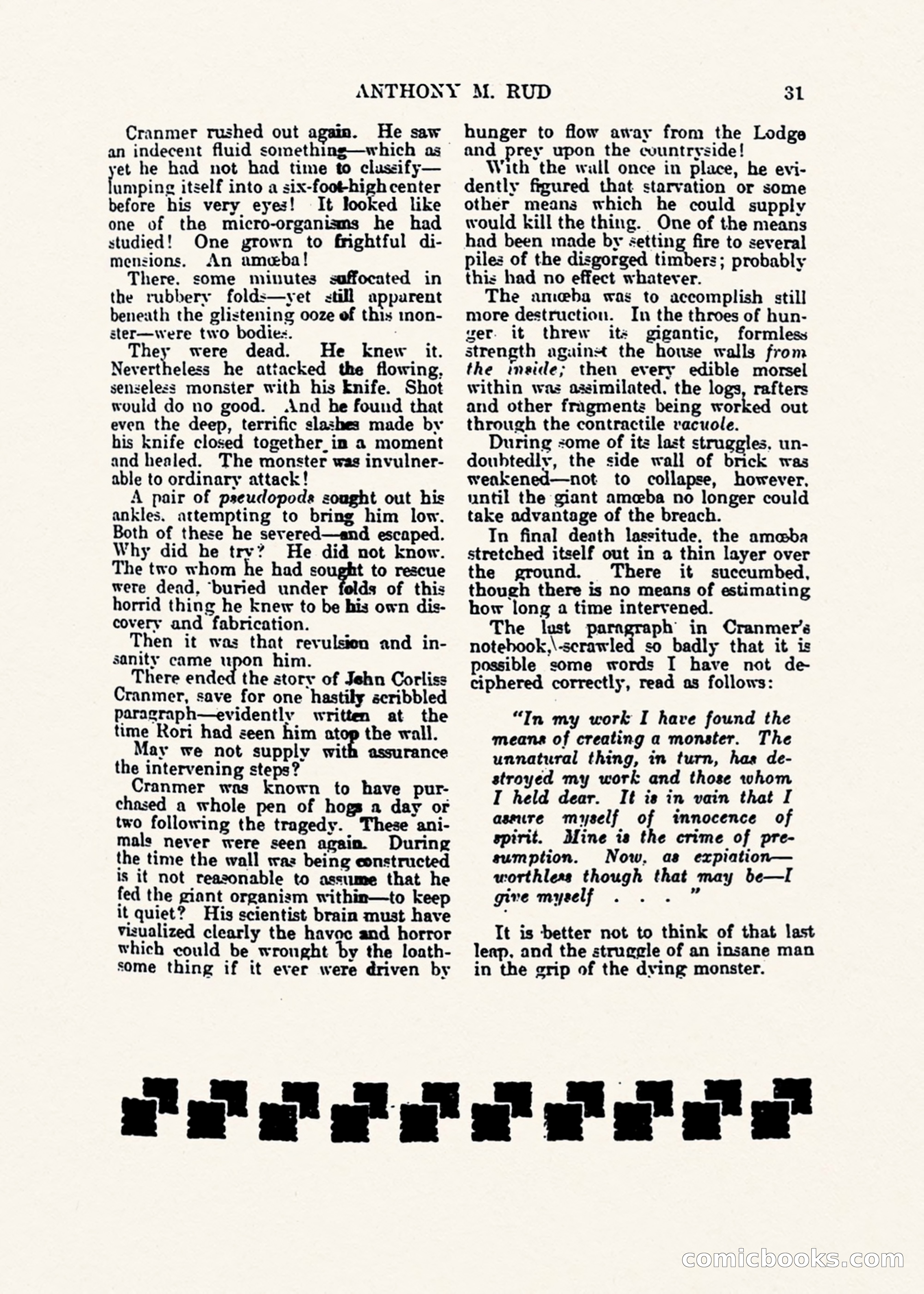 Weird Tales, Vol. 1, No. 1 — page 32 of 194