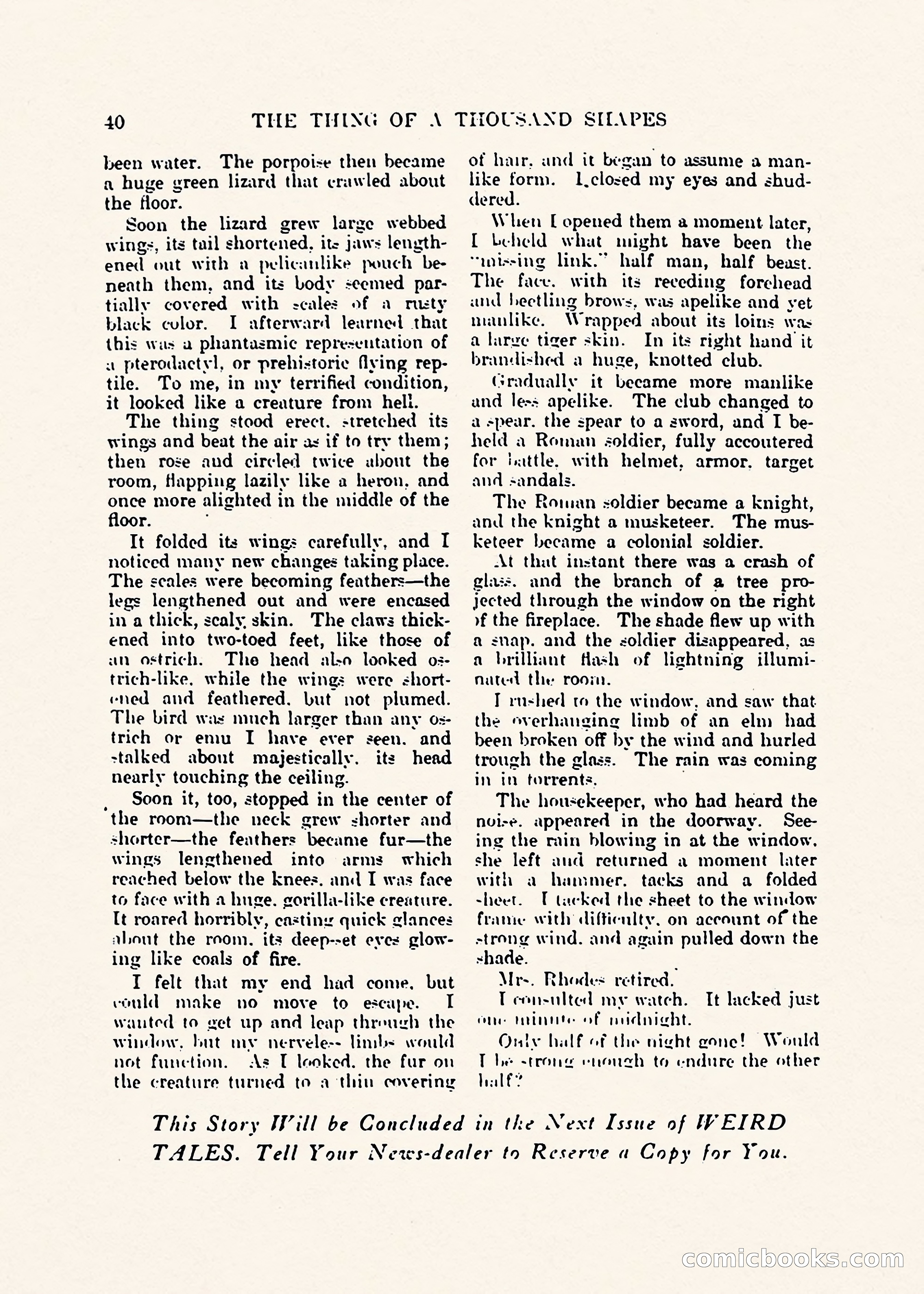 Weird Tales, Vol. 1, No. 1 — page 41 of 194