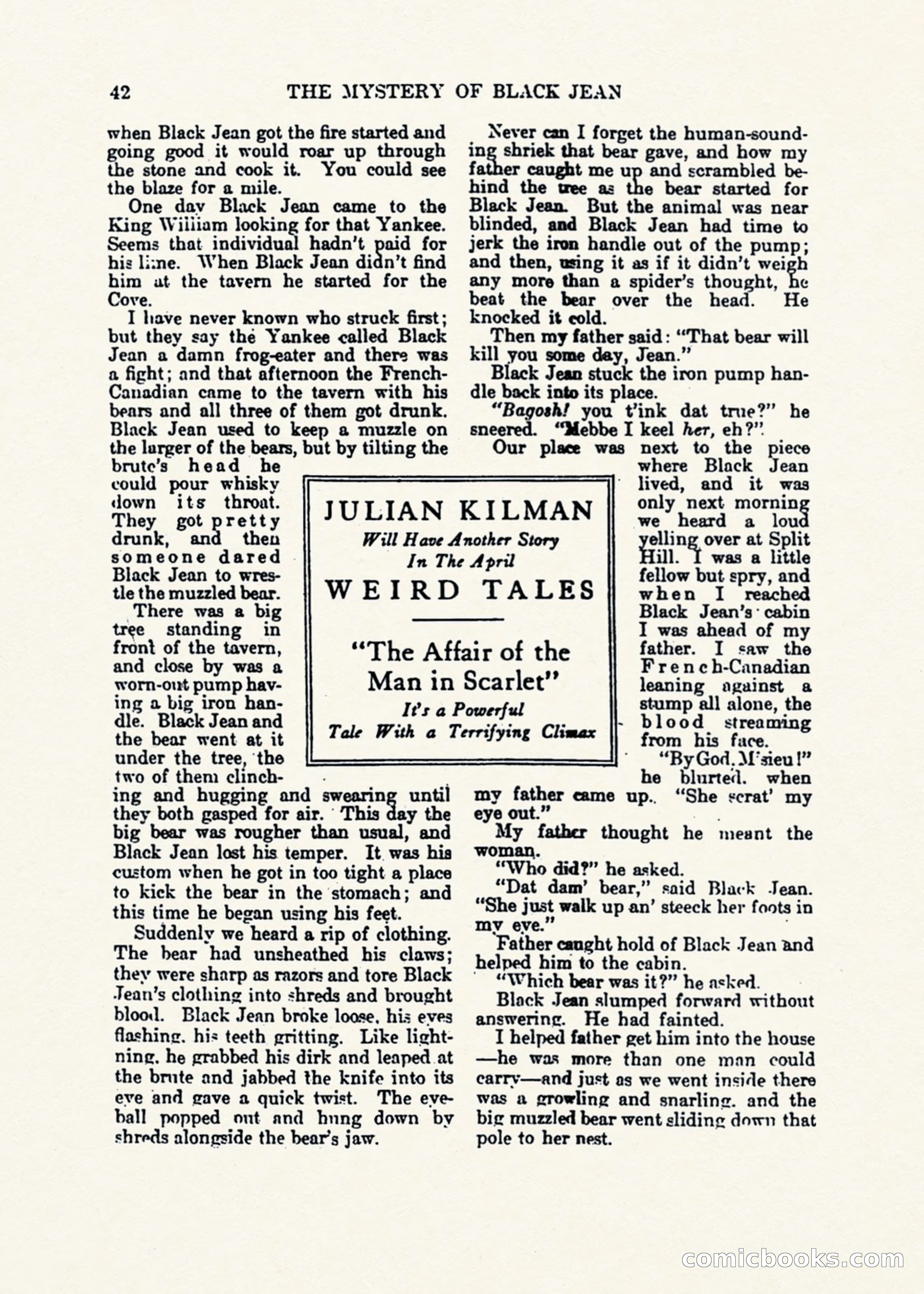 Weird Tales, Vol. 1, No. 1 — page 43 of 194