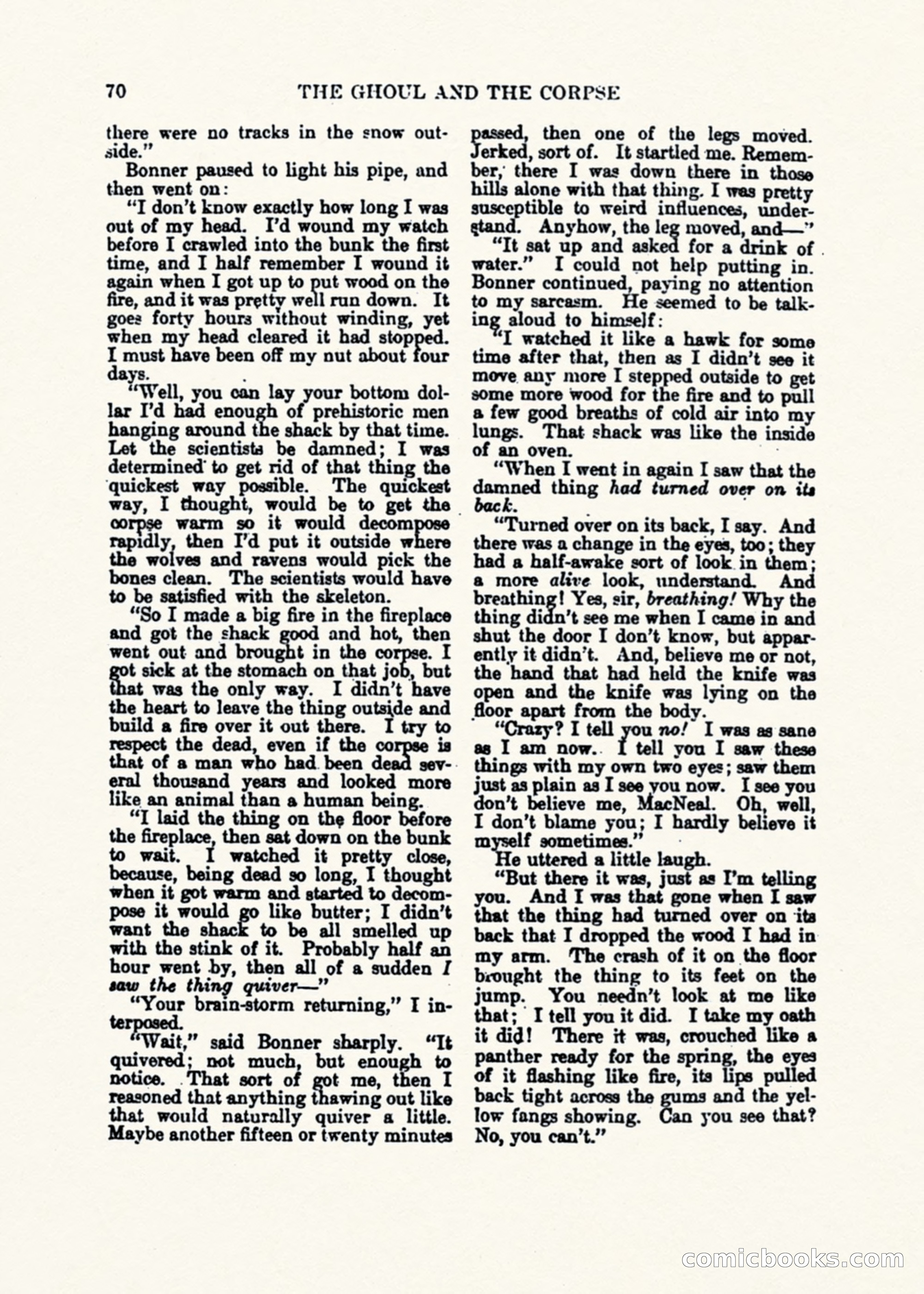 Weird Tales, Vol. 1, No. 1 — page 71 of 194