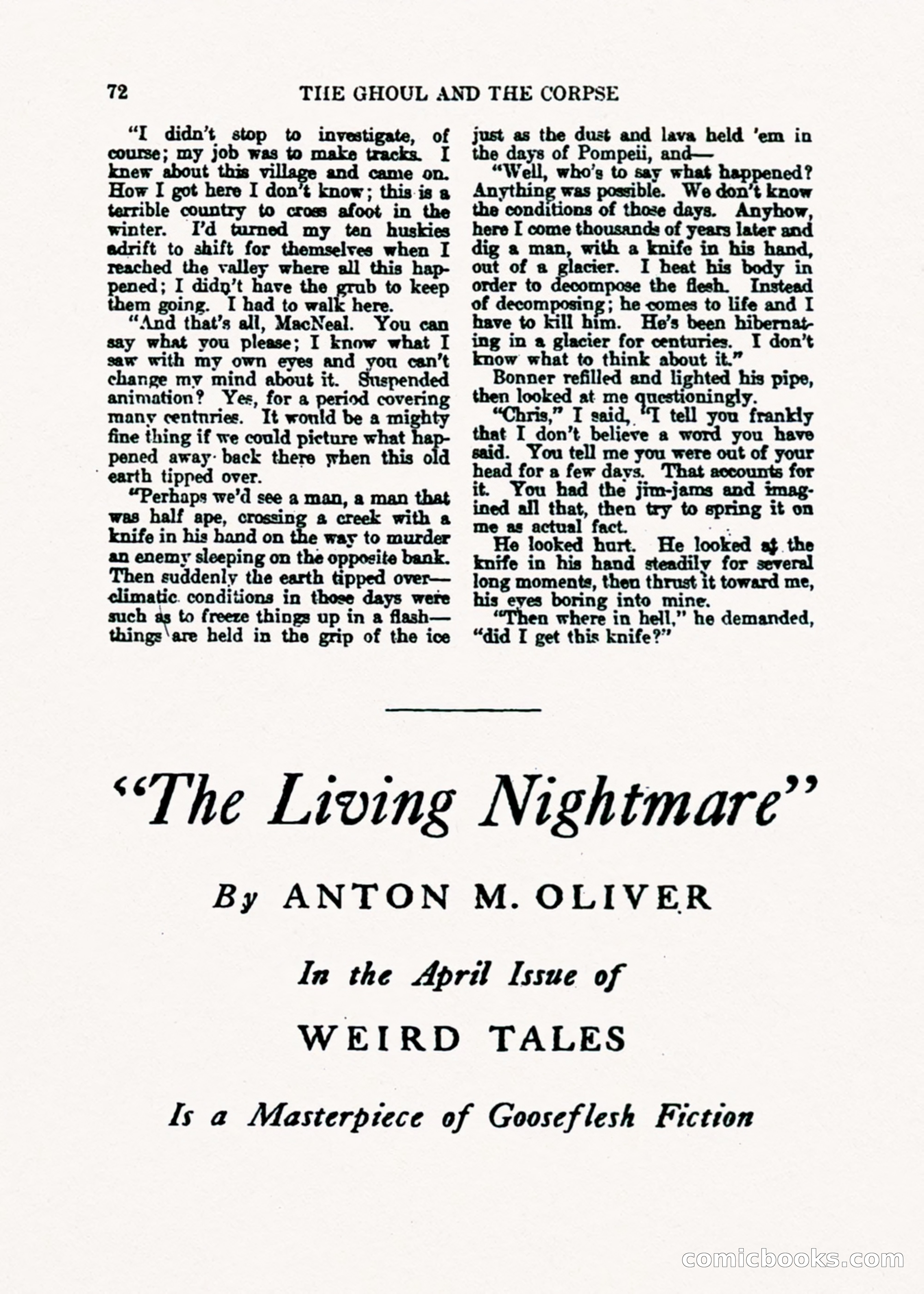 Weird Tales, Vol. 1, No. 1 — page 73 of 194