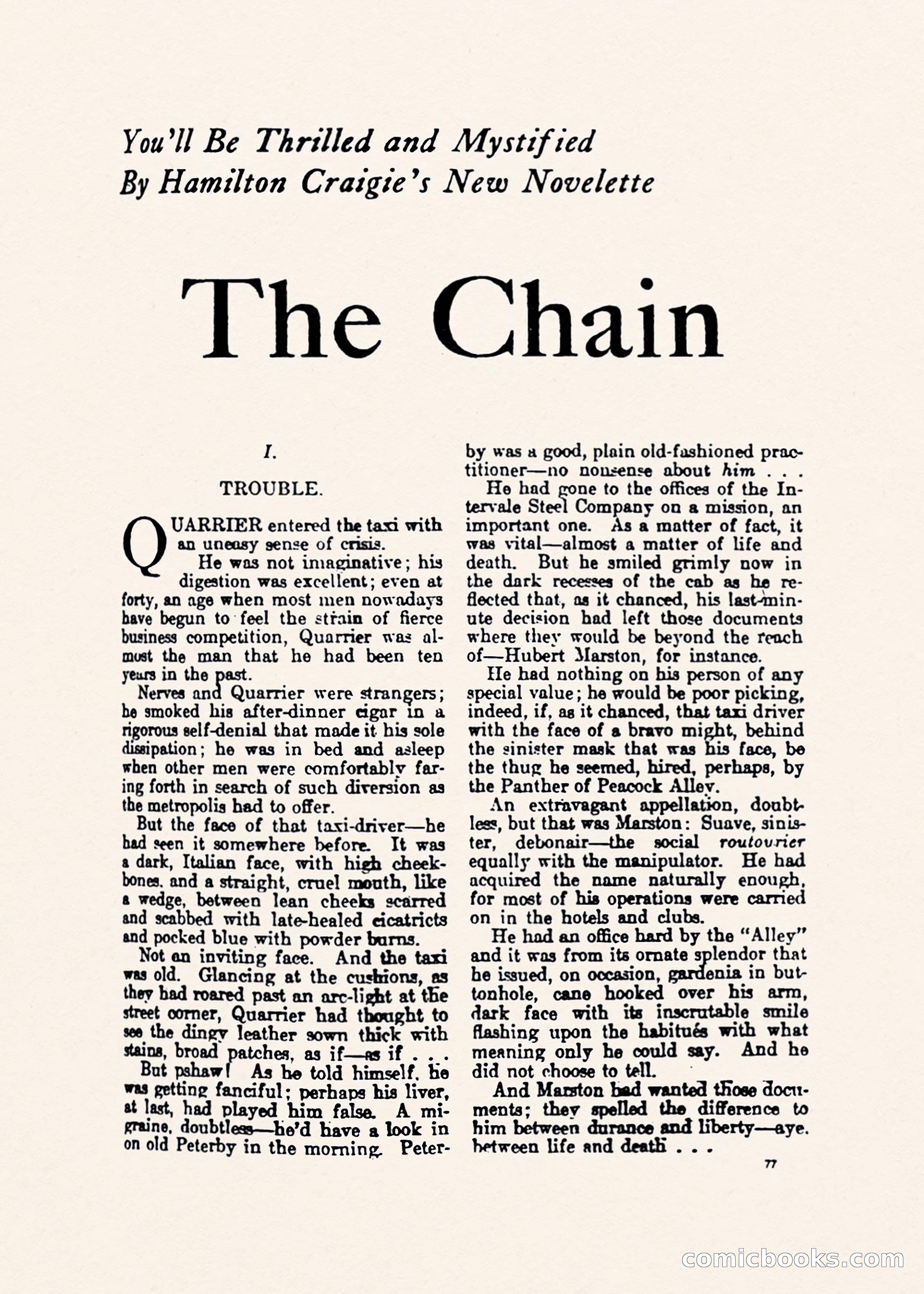 Weird Tales, Vol. 1, No. 1 — page 78 of 194