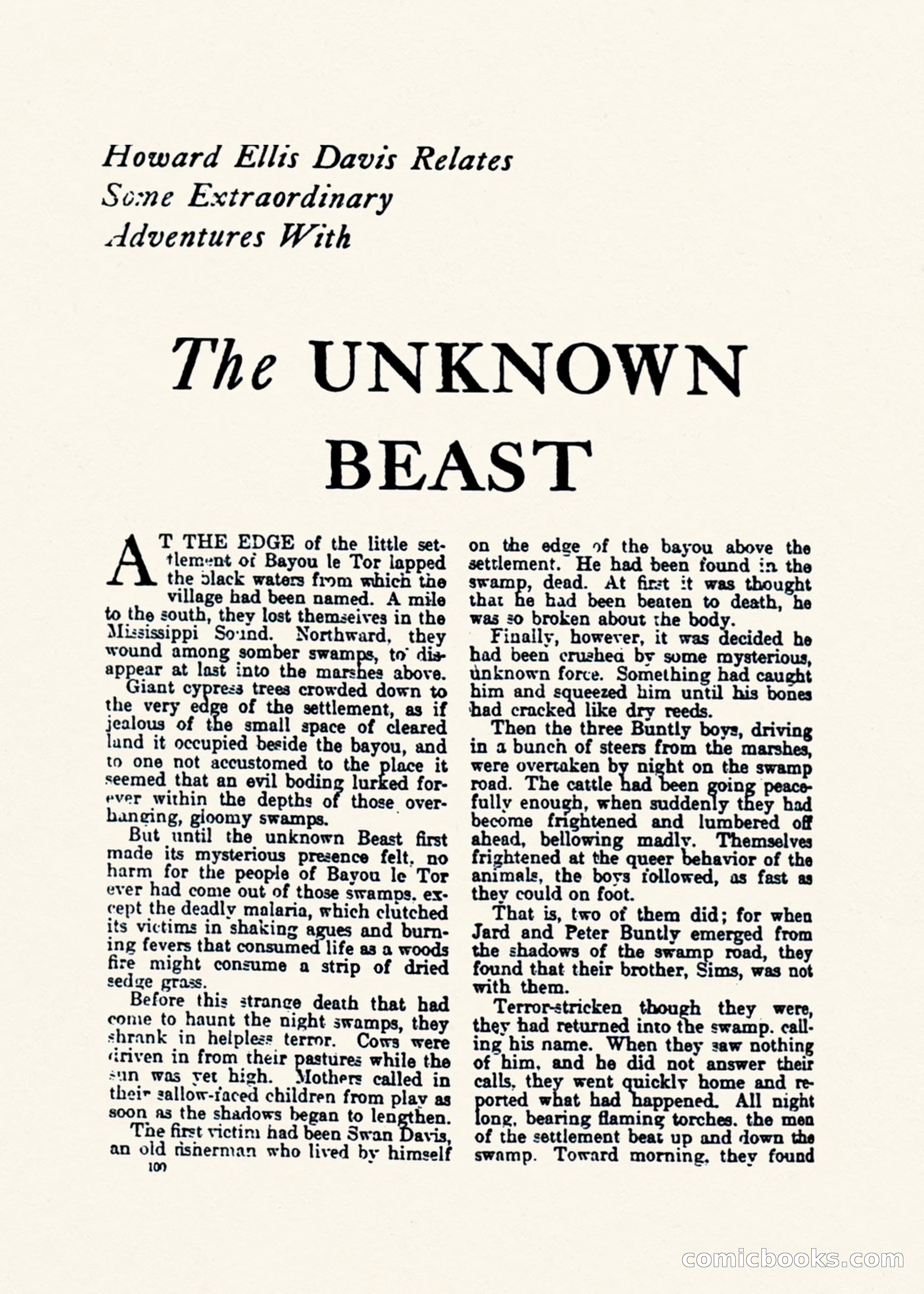 Weird Tales, Vol. 1, No. 1 — page 101 of 194