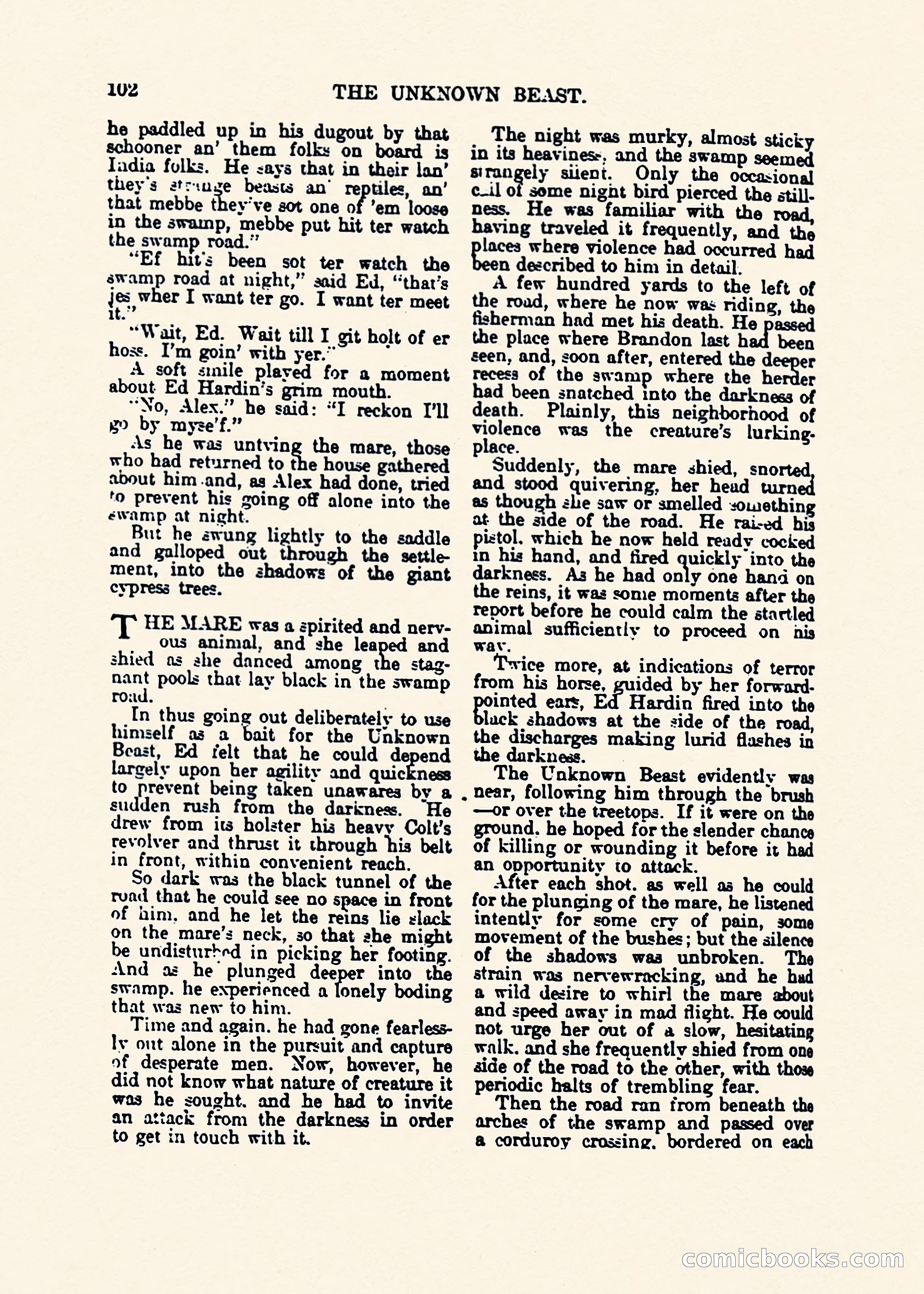 Weird Tales, Vol. 1, No. 1 — page 103 of 194