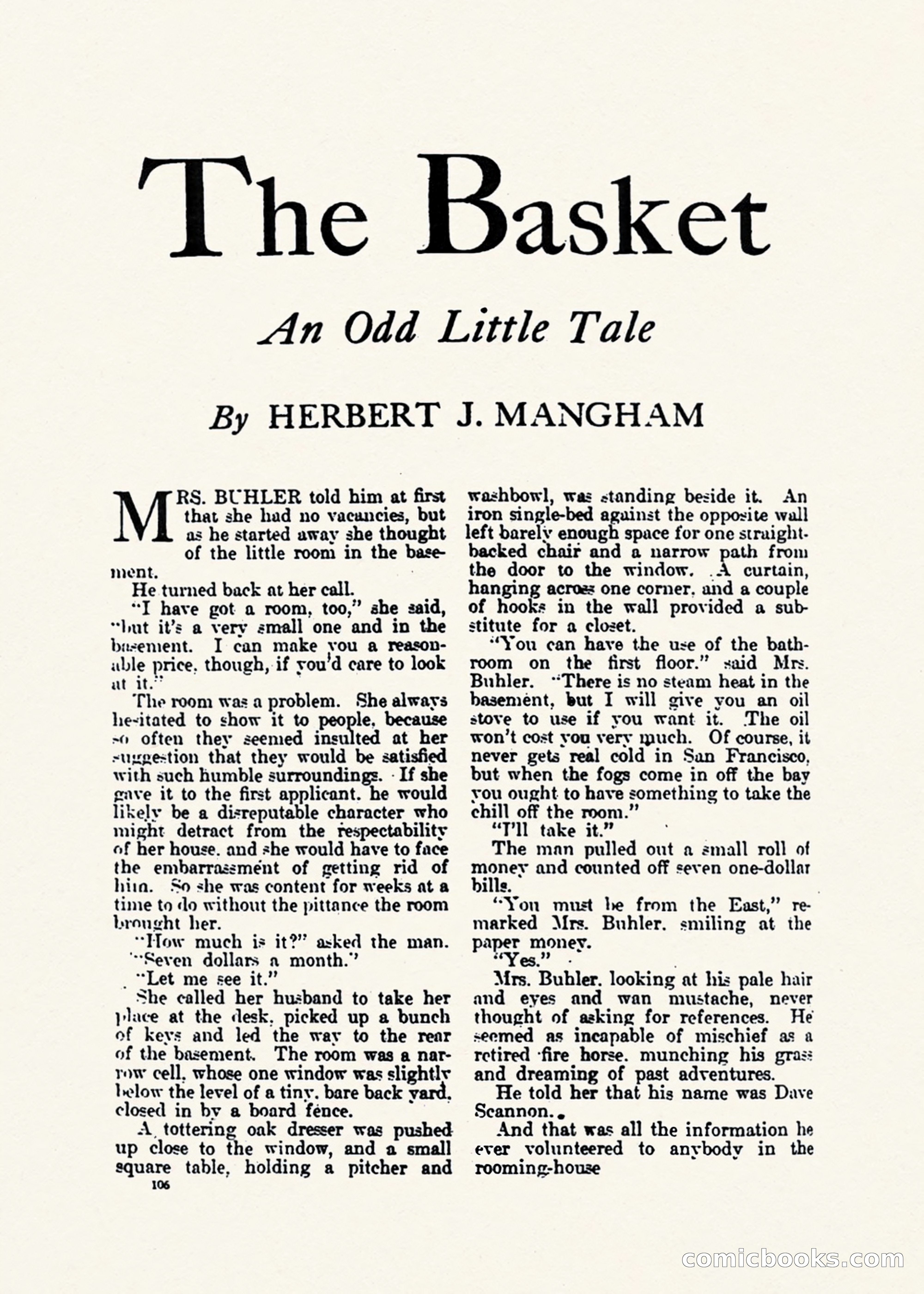 Weird Tales, Vol. 1, No. 1 — page 107 of 194