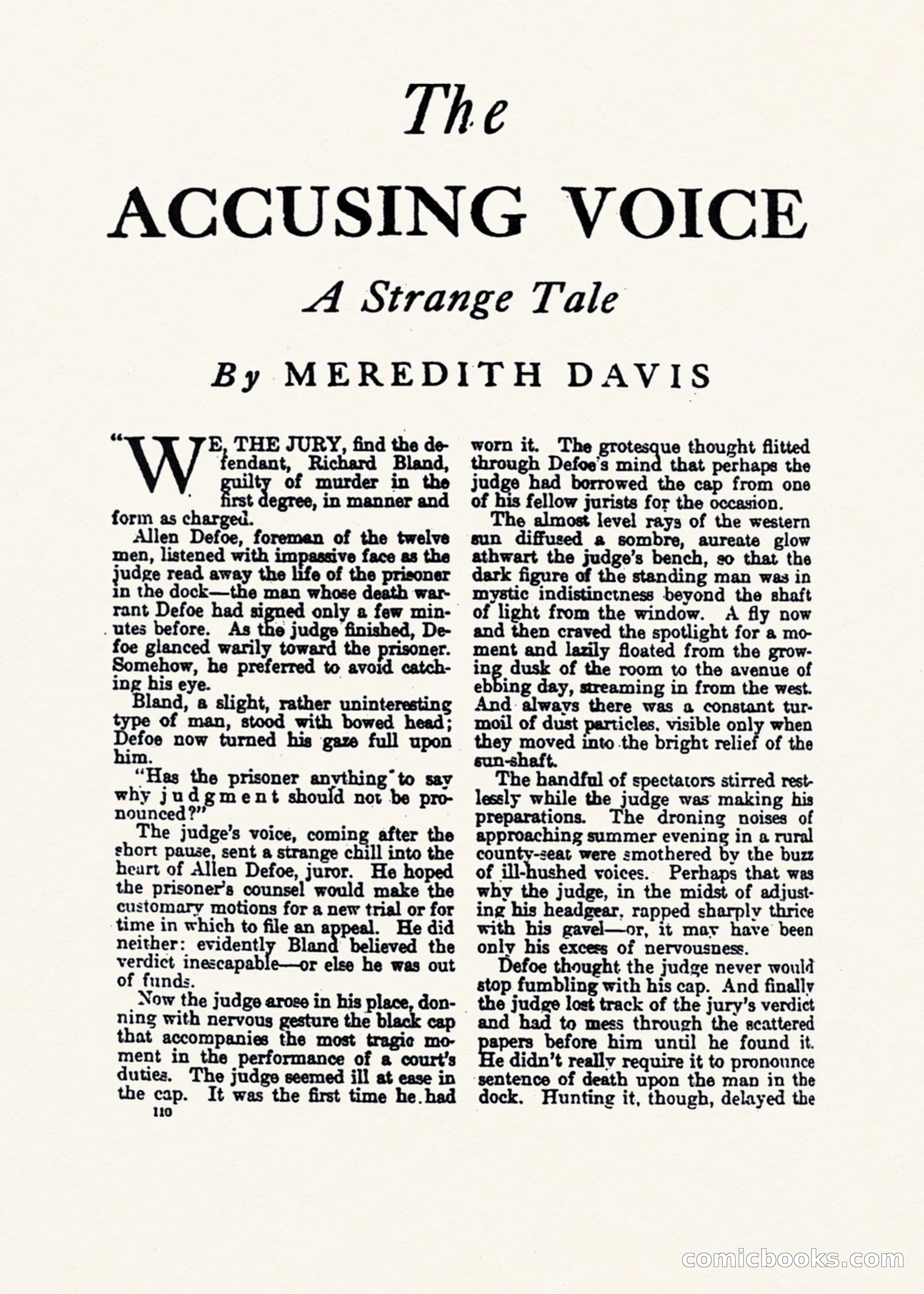 Weird Tales, Vol. 1, No. 1 — page 111 of 194