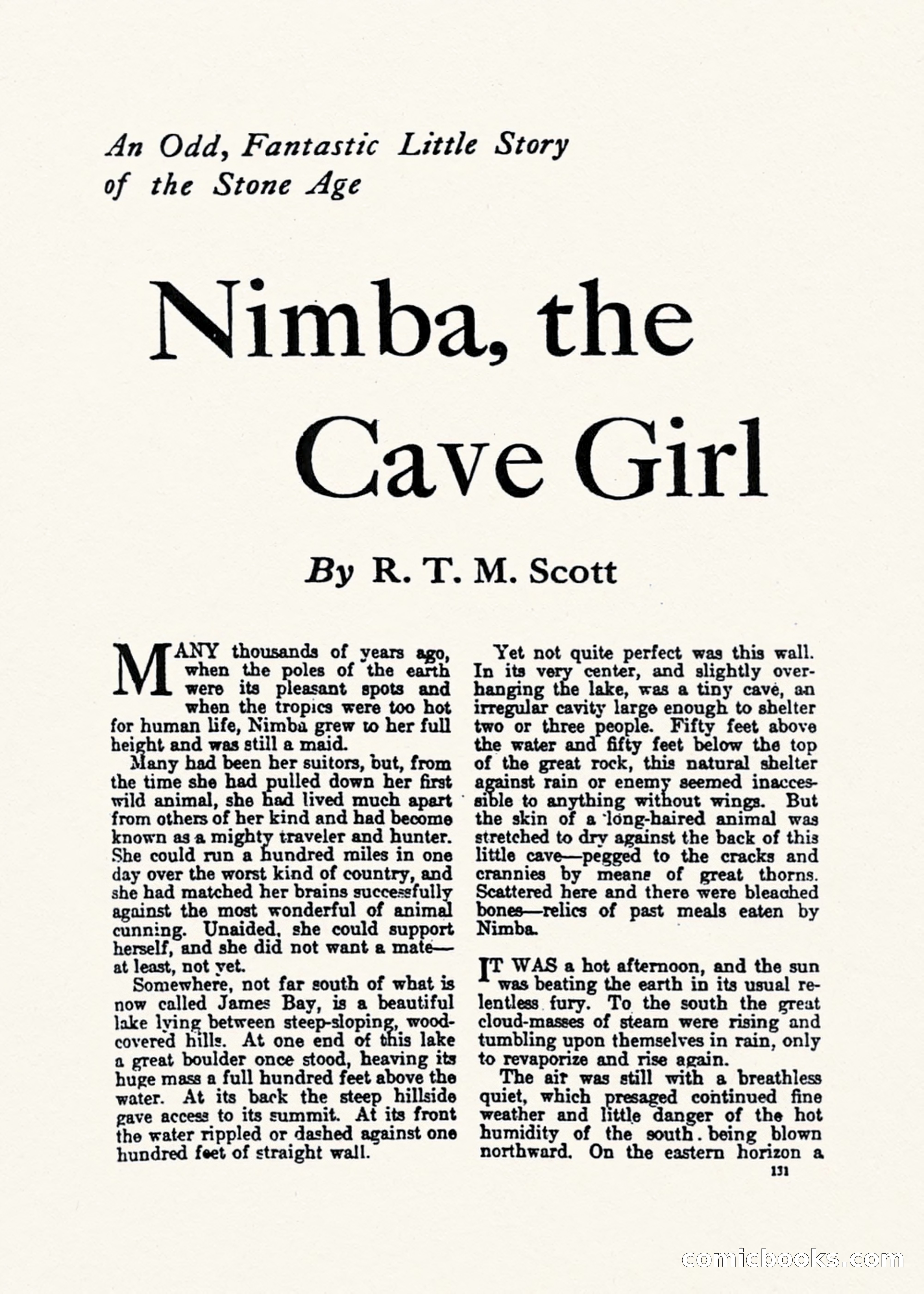 Weird Tales, Vol. 1, No. 1 — page 132 of 194