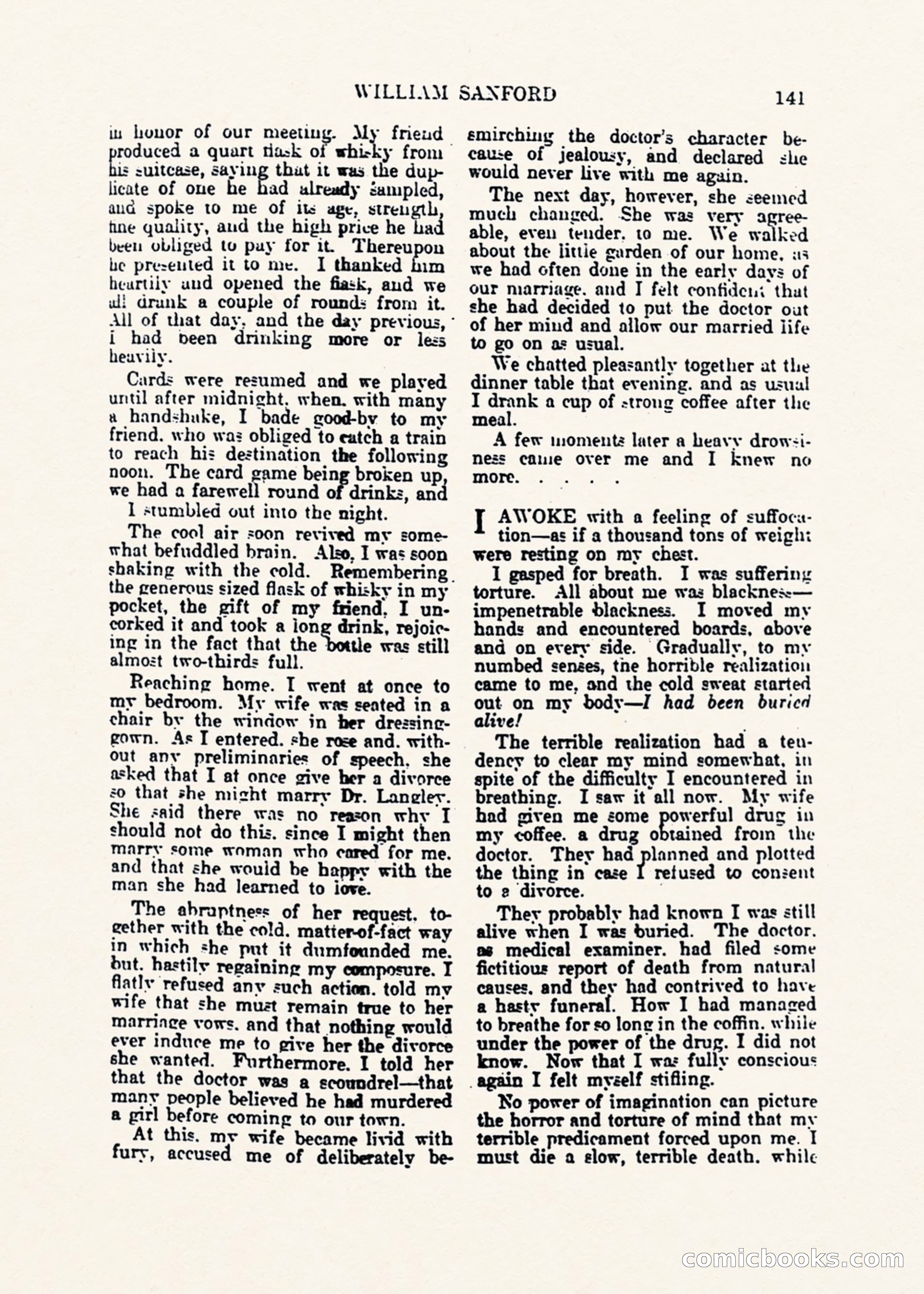Weird Tales, Vol. 1, No. 1 — page 142 of 194