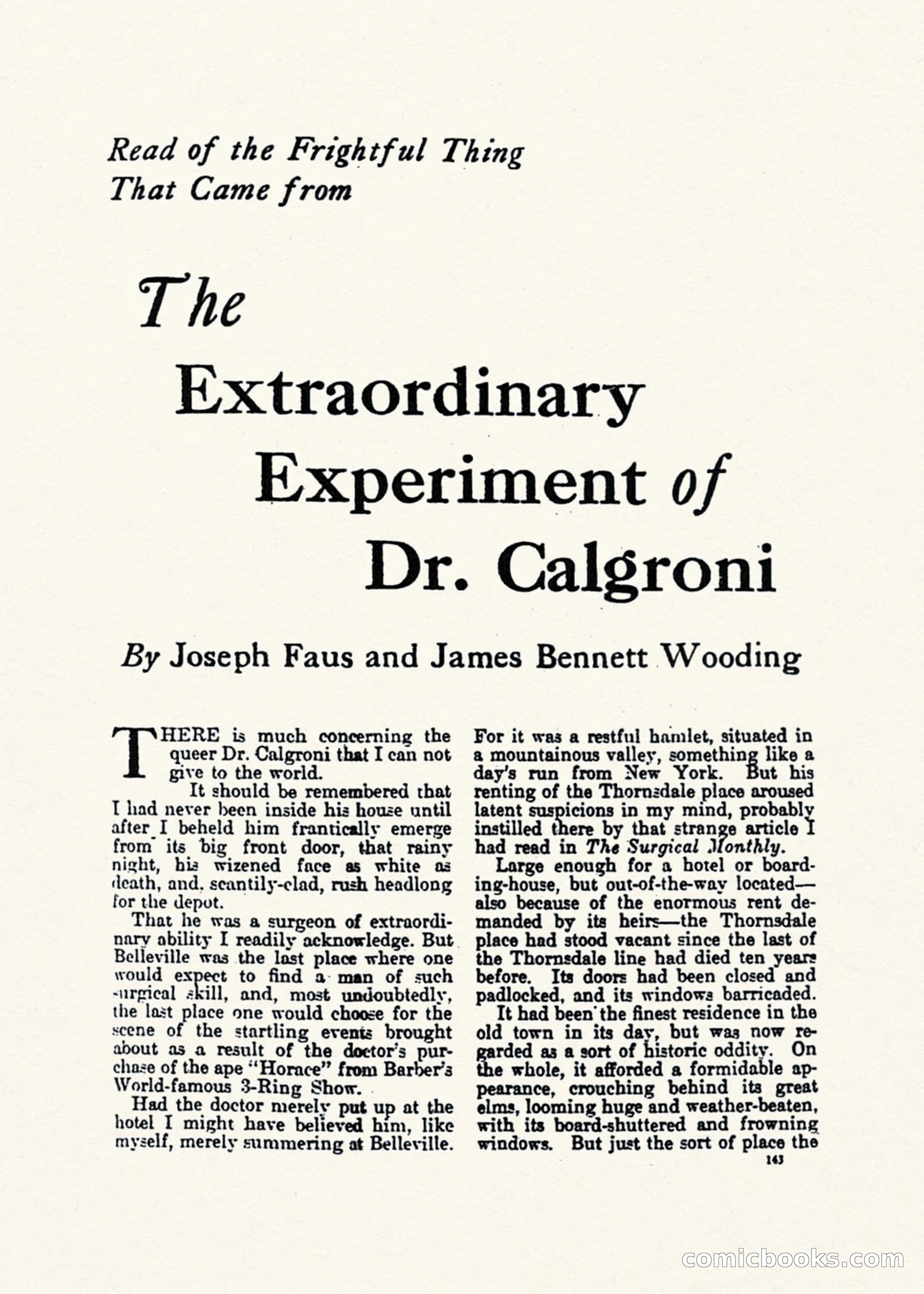 Weird Tales, Vol. 1, No. 1 — page 144 of 194