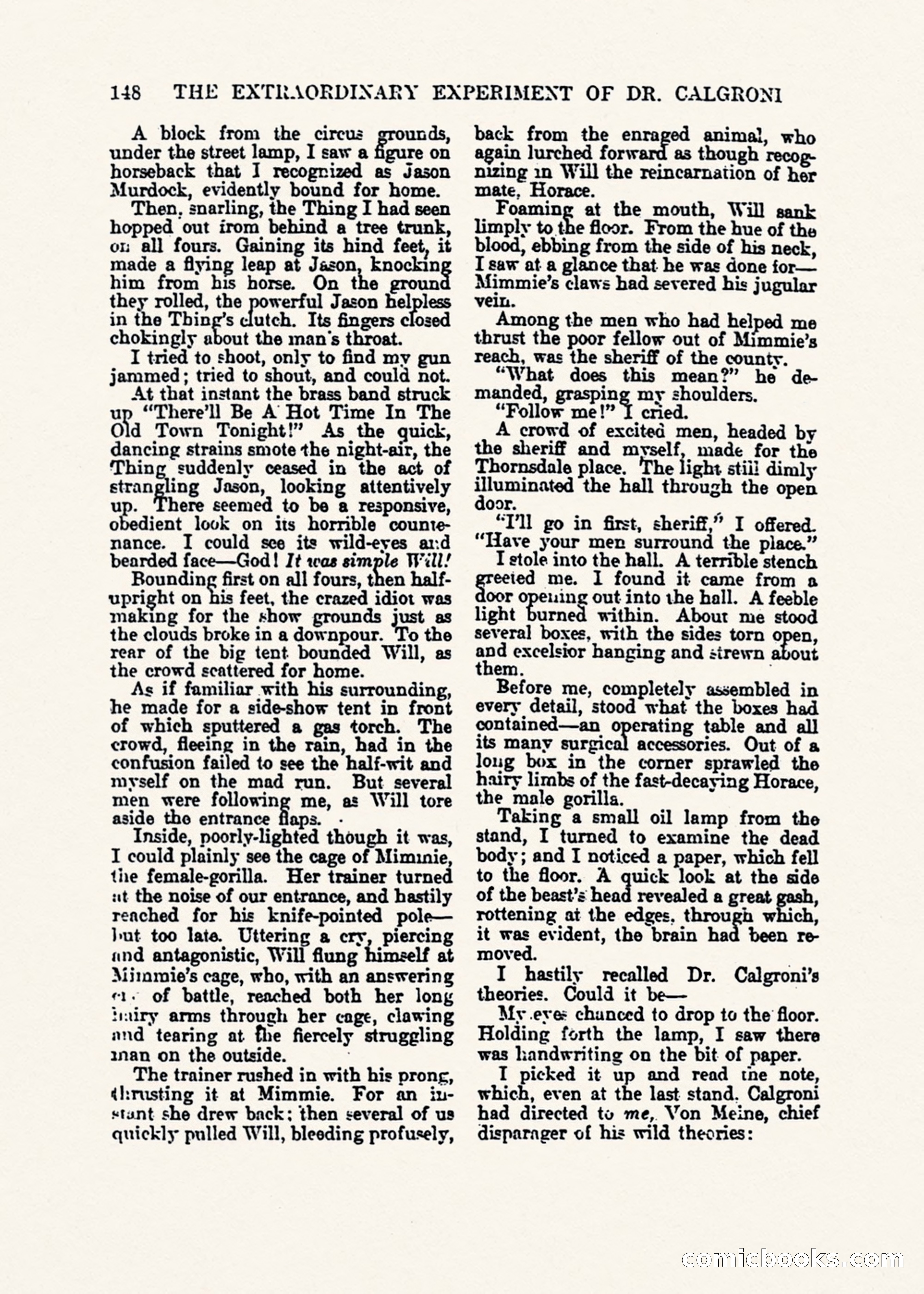 Weird Tales, Vol. 1, No. 1 — page 149 of 194