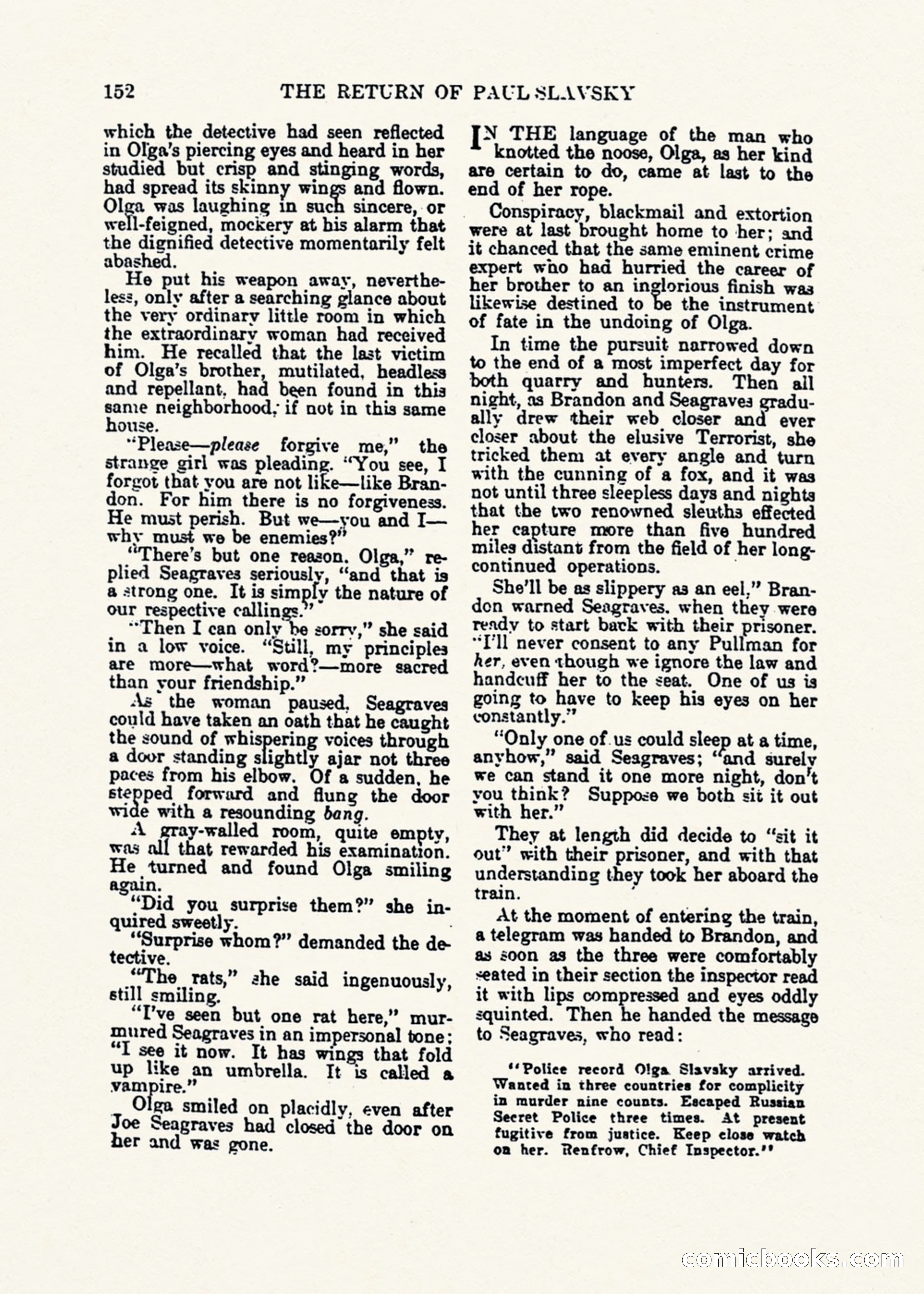 Weird Tales, Vol. 1, No. 1 — page 153 of 194