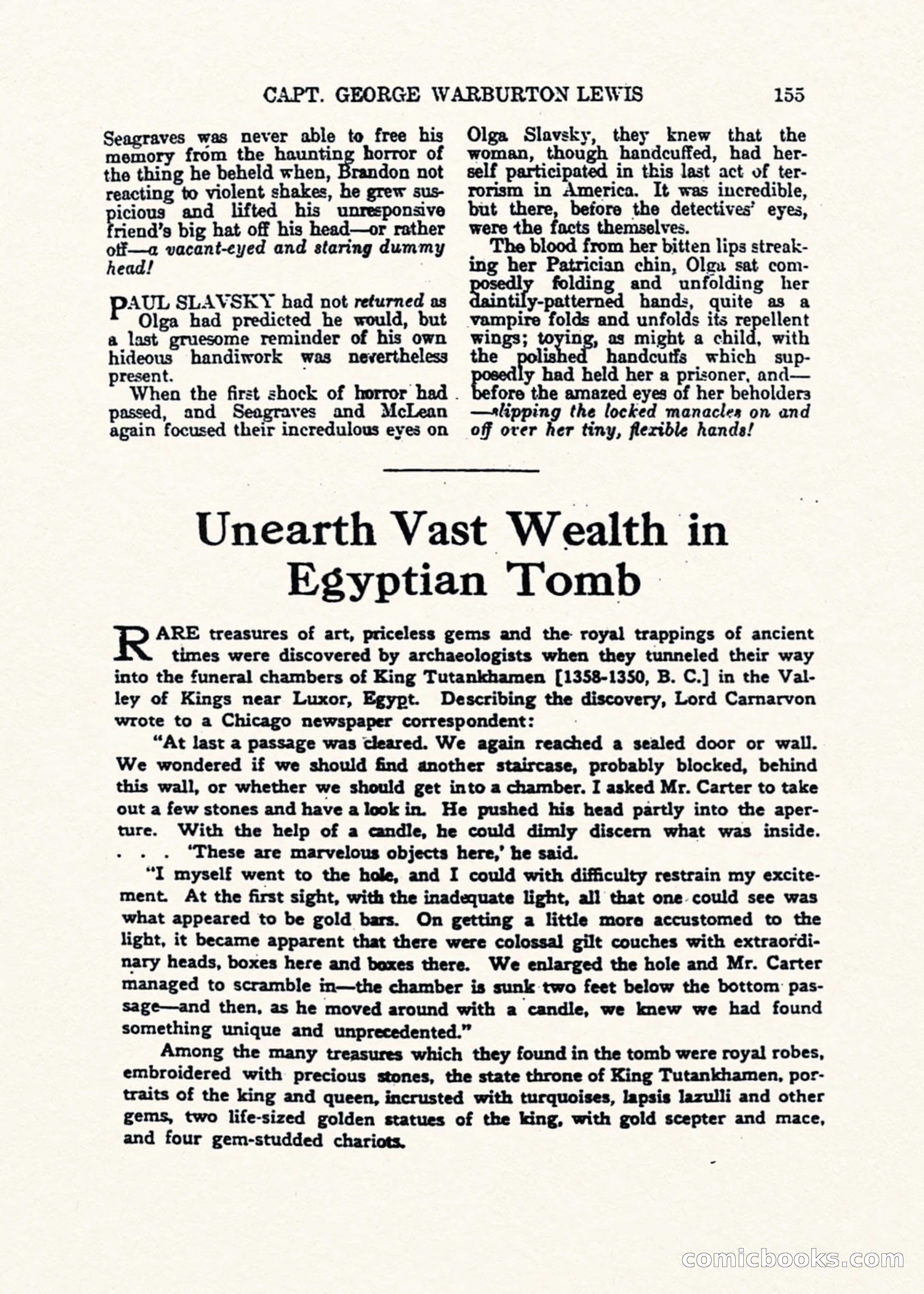 Weird Tales, Vol. 1, No. 1 — page 156 of 194