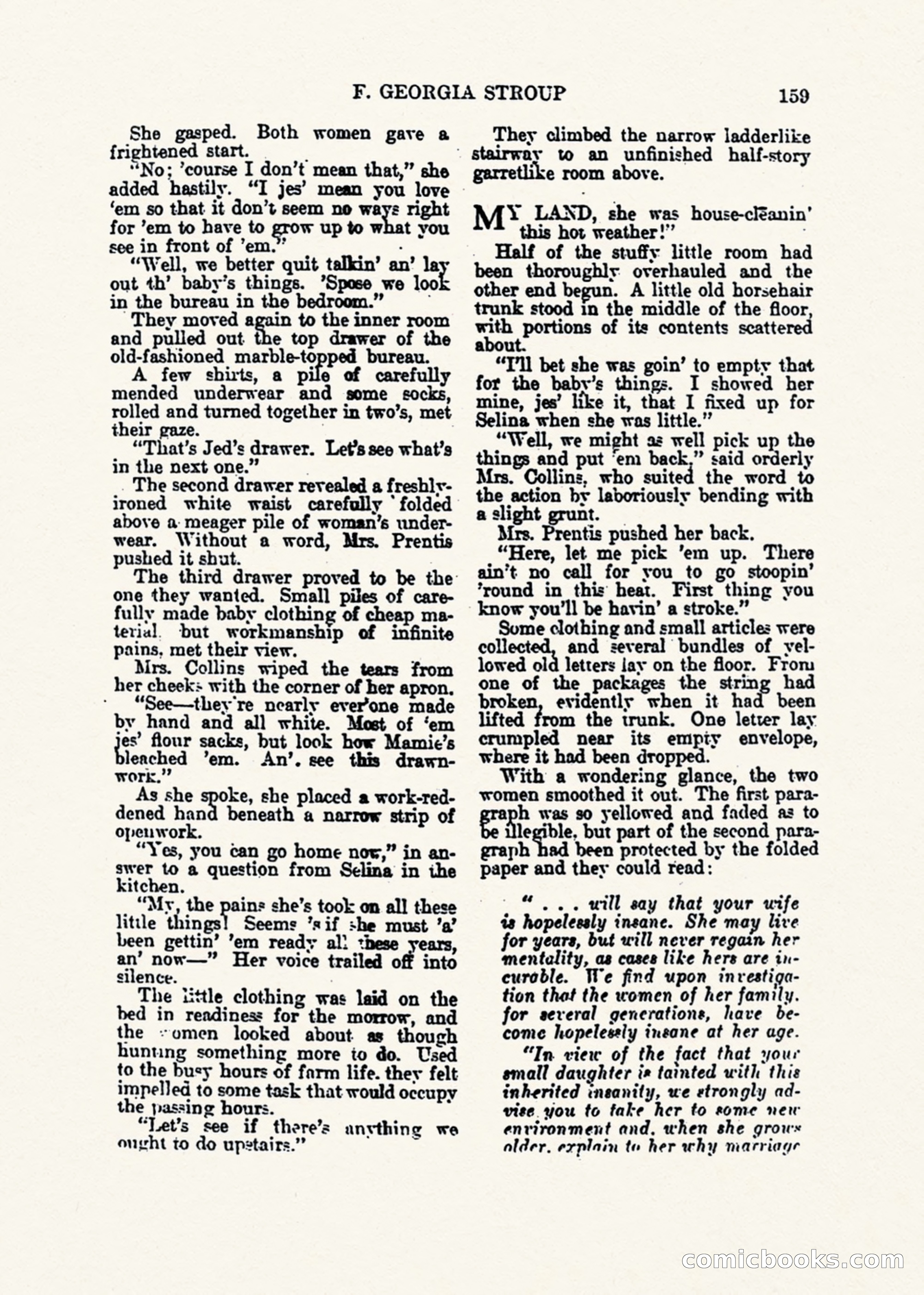 Weird Tales, Vol. 1, No. 1 — page 160 of 194