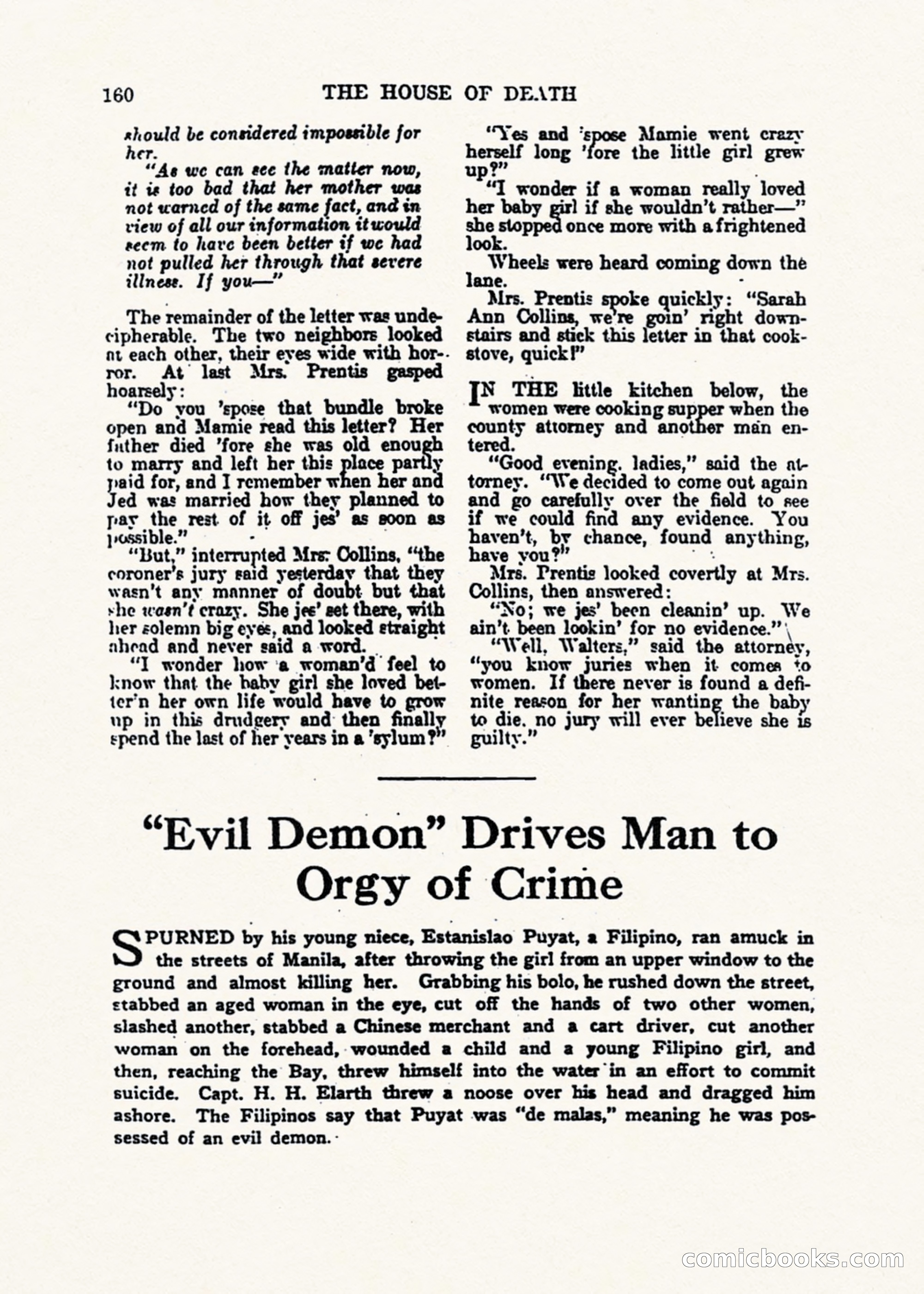 Weird Tales, Vol. 1, No. 1 — page 161 of 194