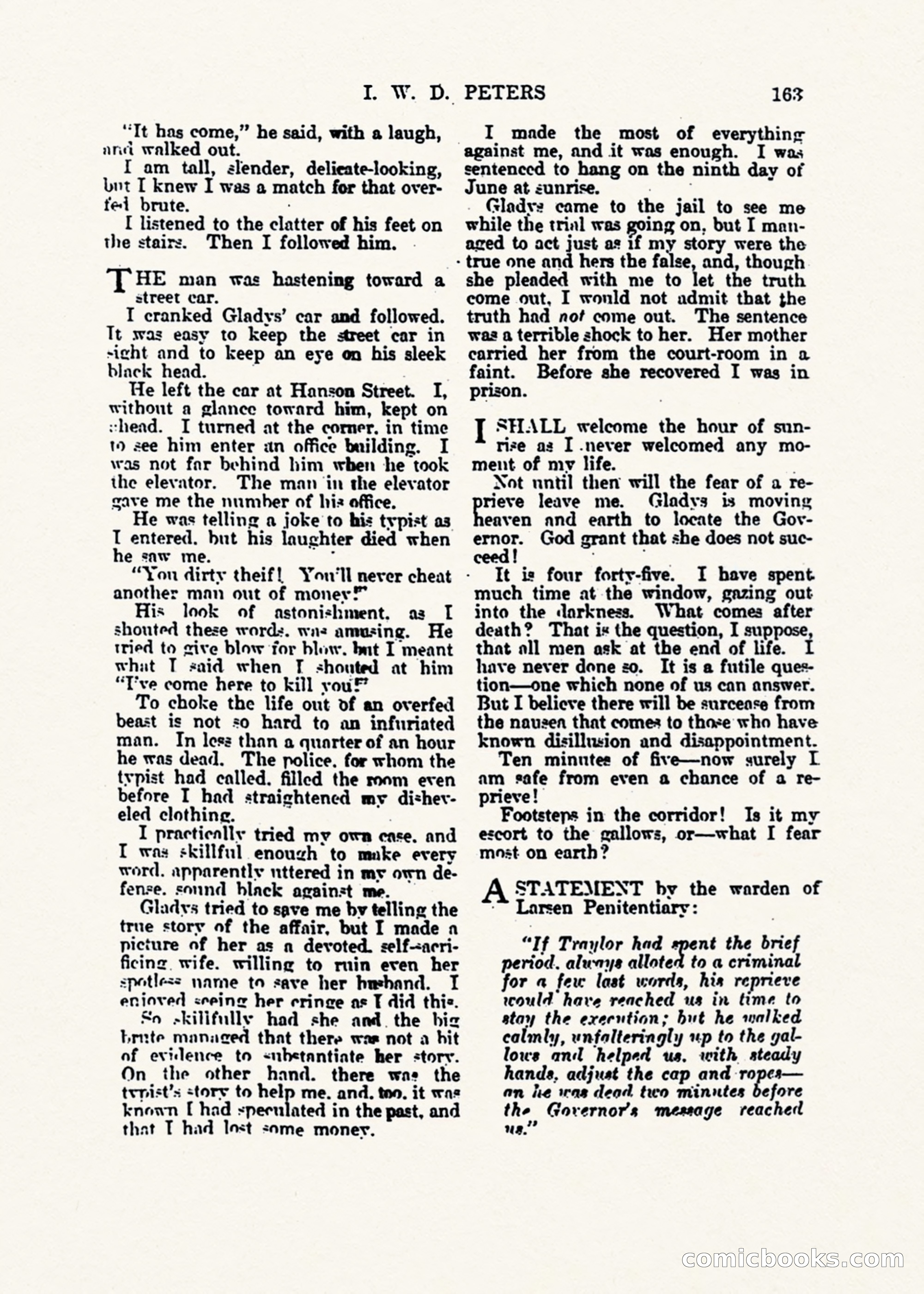 Weird Tales, Vol. 1, No. 1 — page 164 of 194