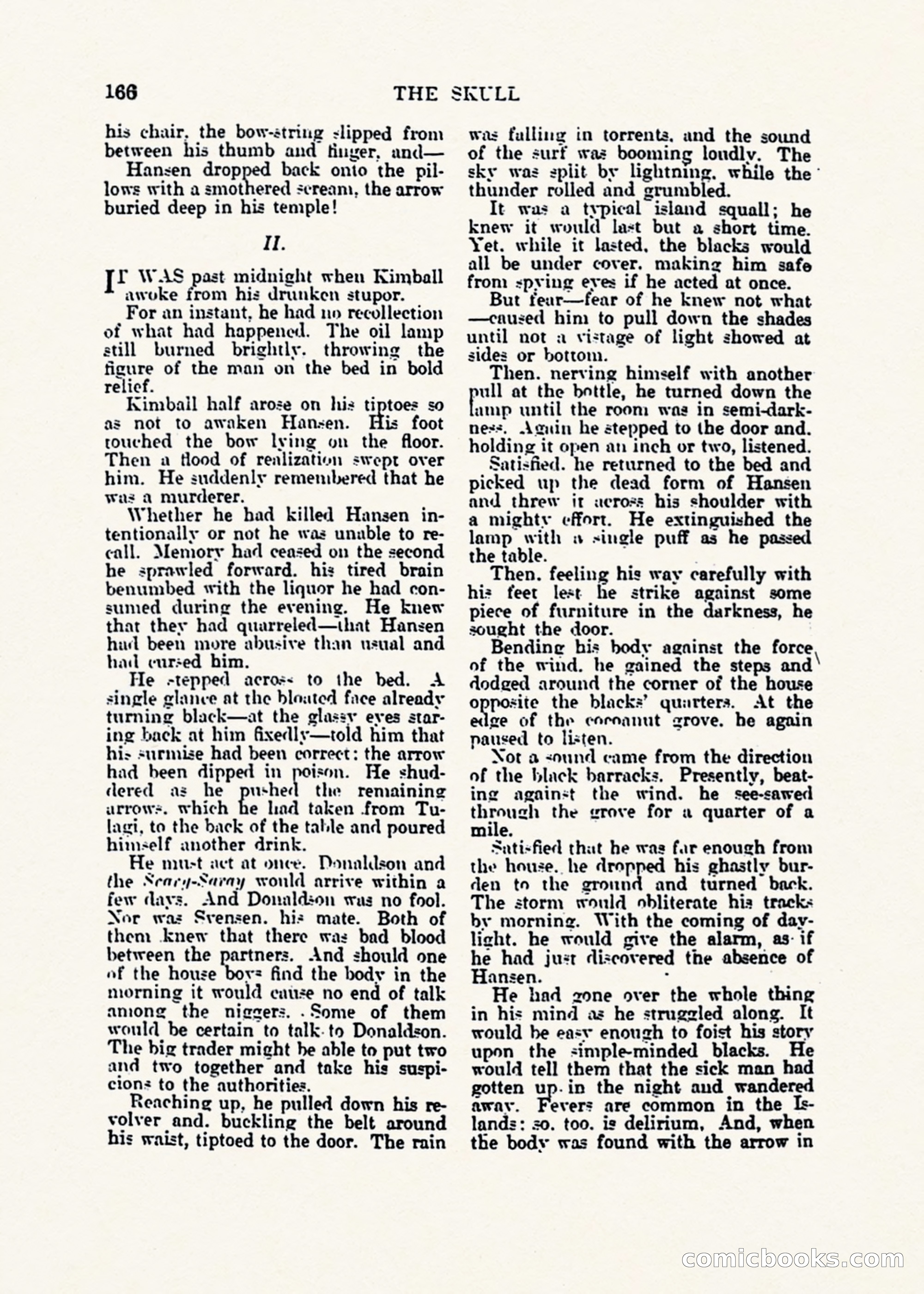 Weird Tales, Vol. 1, No. 1 — page 167 of 194