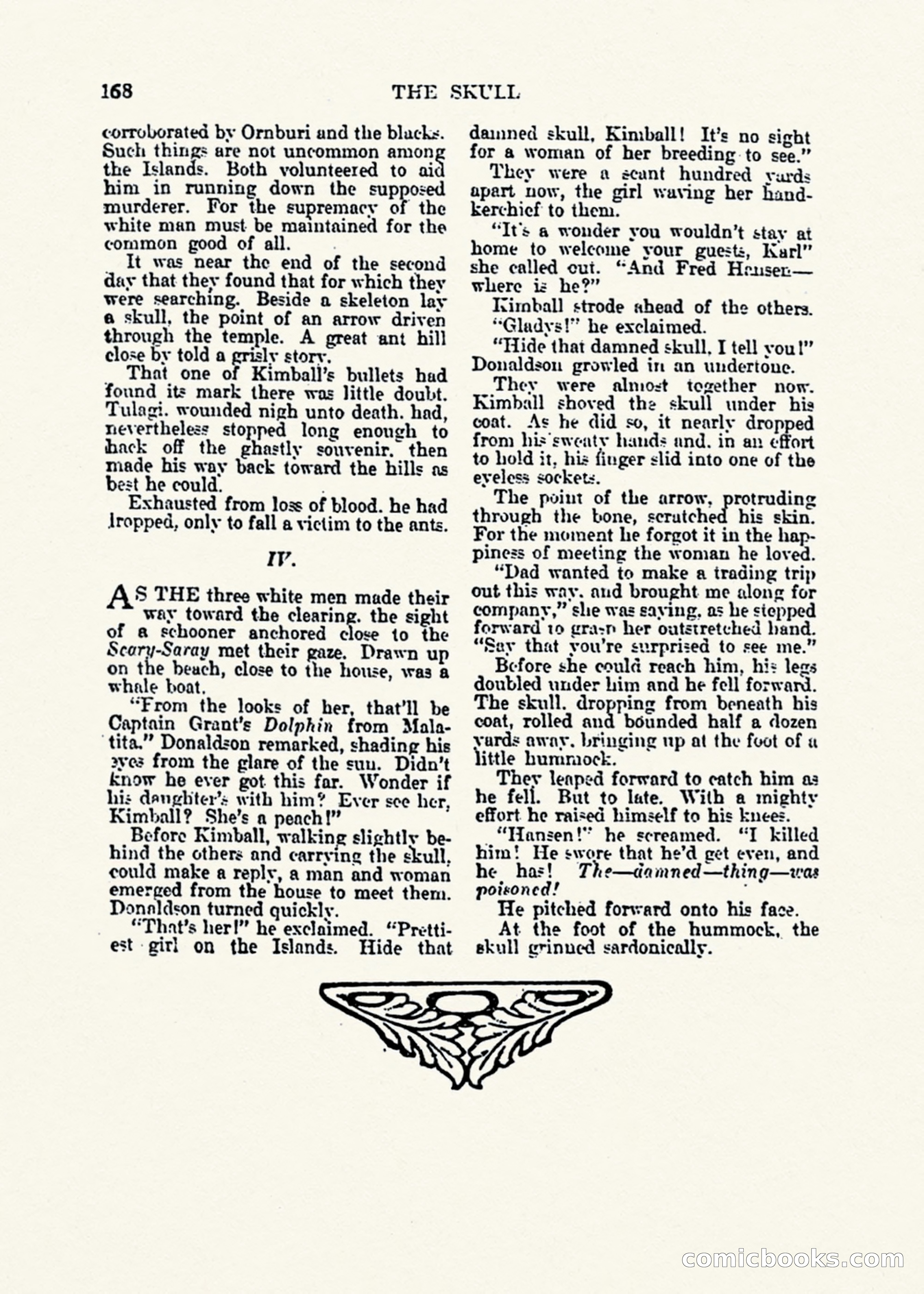 Weird Tales, Vol. 1, No. 1 — page 169 of 194