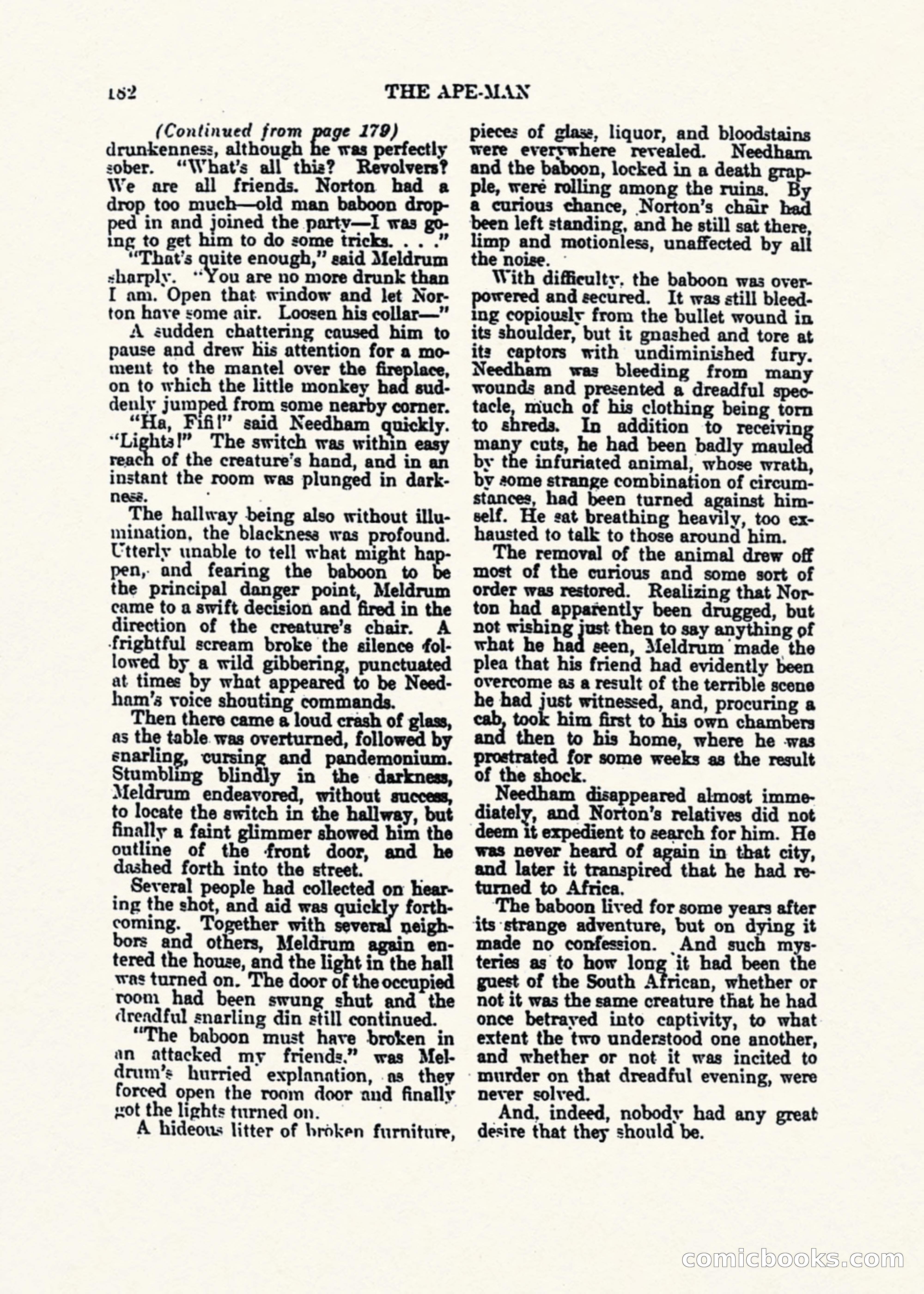 Weird Tales, Vol. 1, No. 1 — page 183 of 194