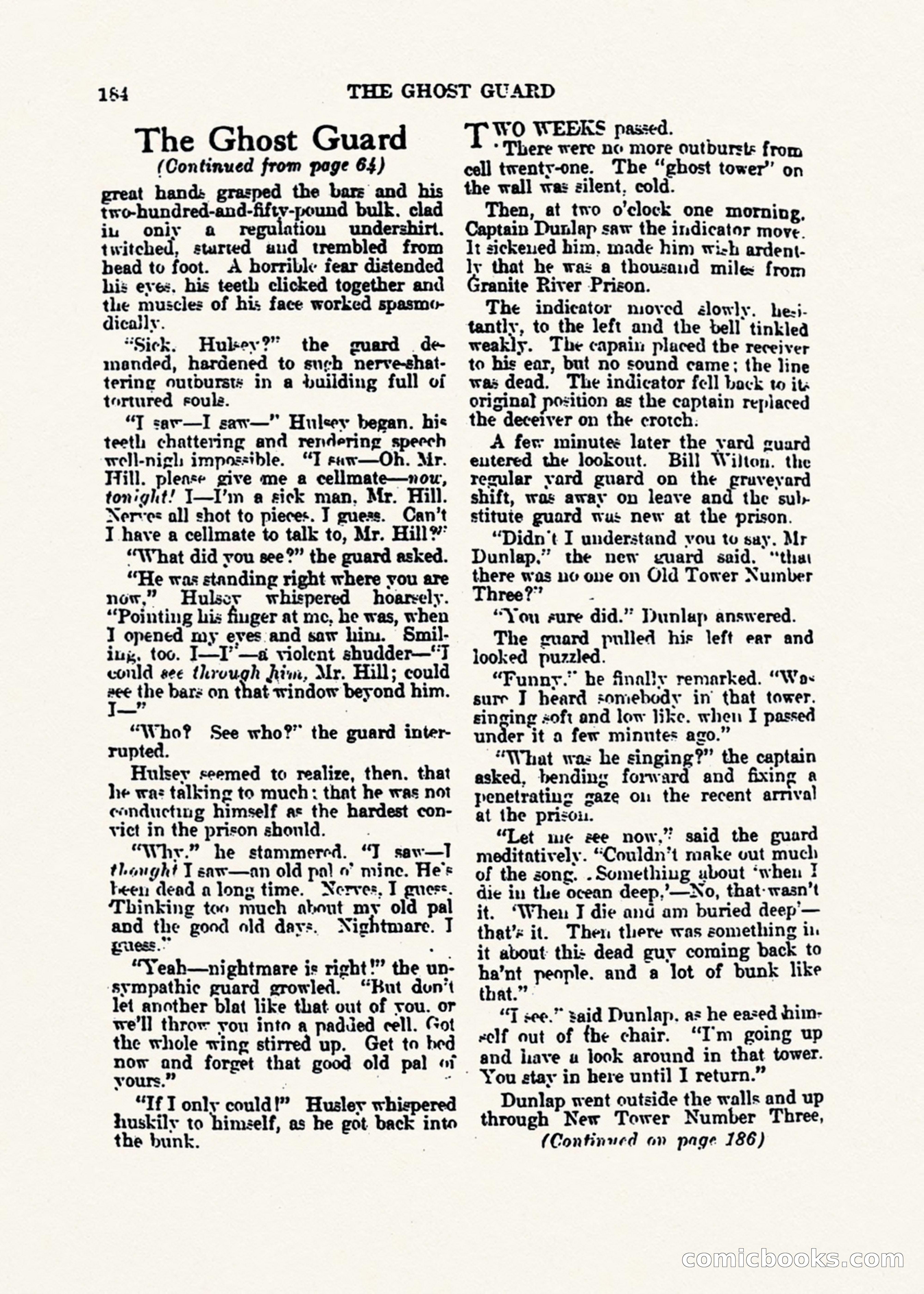 Weird Tales, Vol. 1, No. 1 — page 185 of 194
