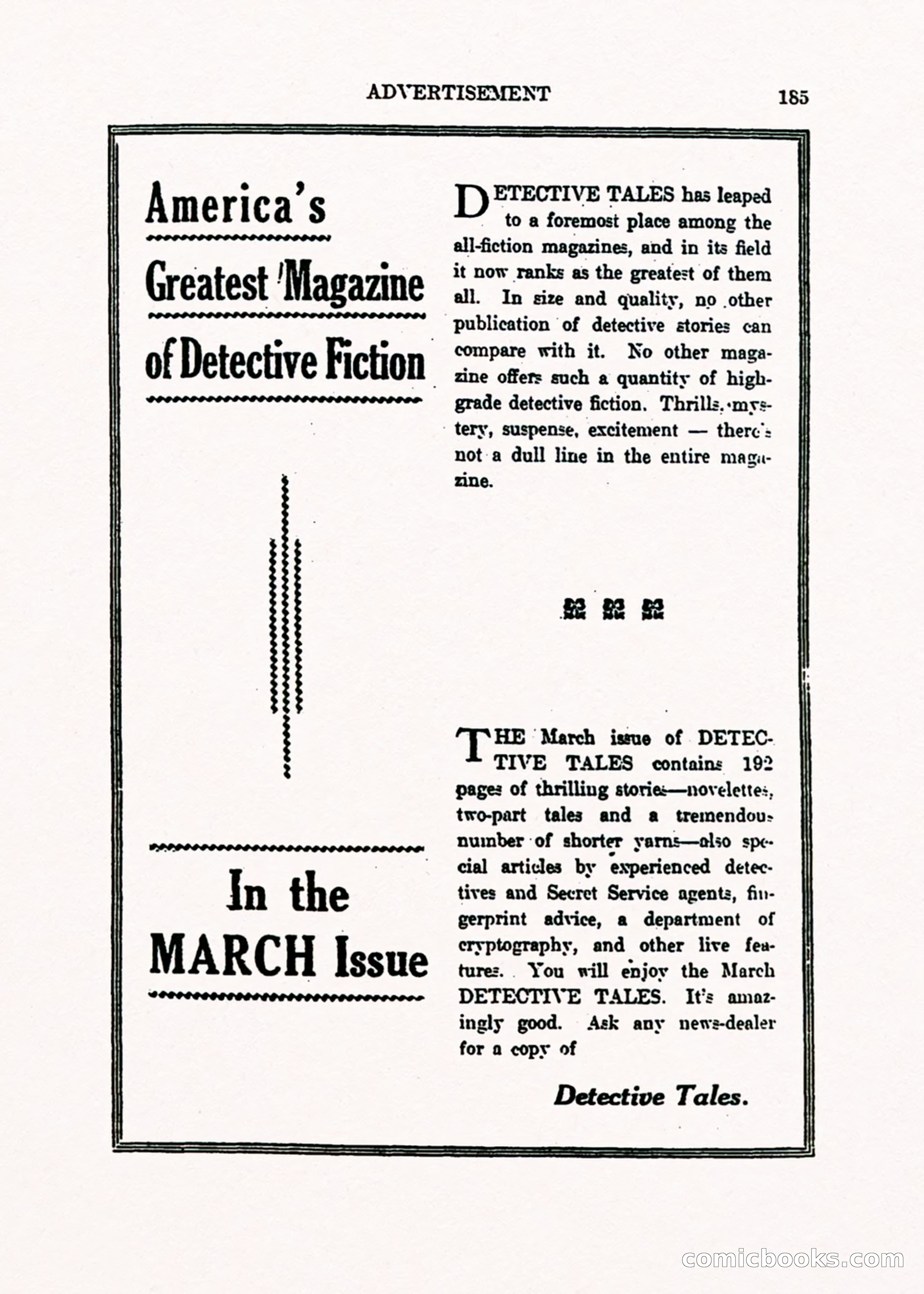 Weird Tales, Vol. 1, No. 1 — page 186 of 194