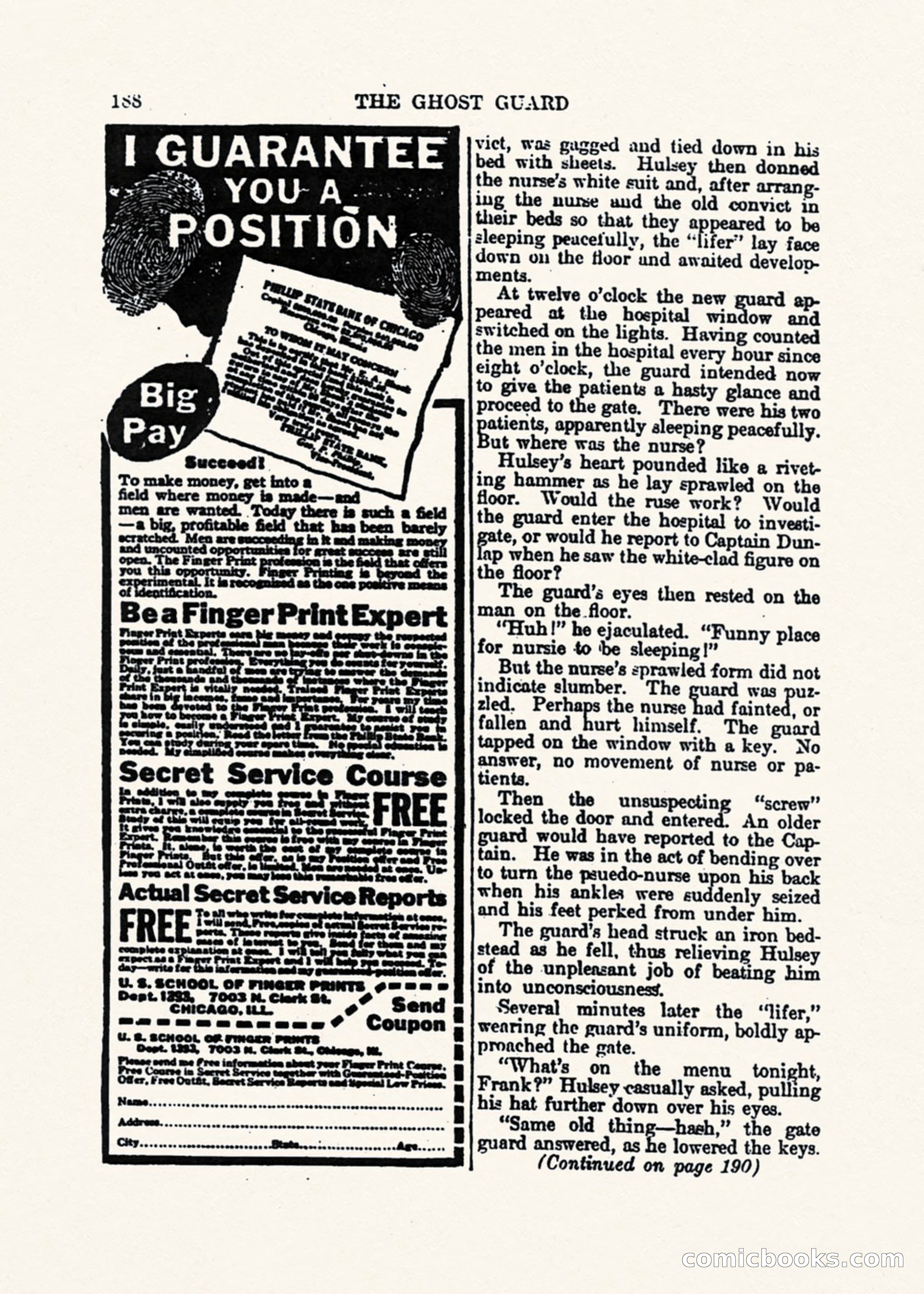 Weird Tales, Vol. 1, No. 1 — page 189 of 194