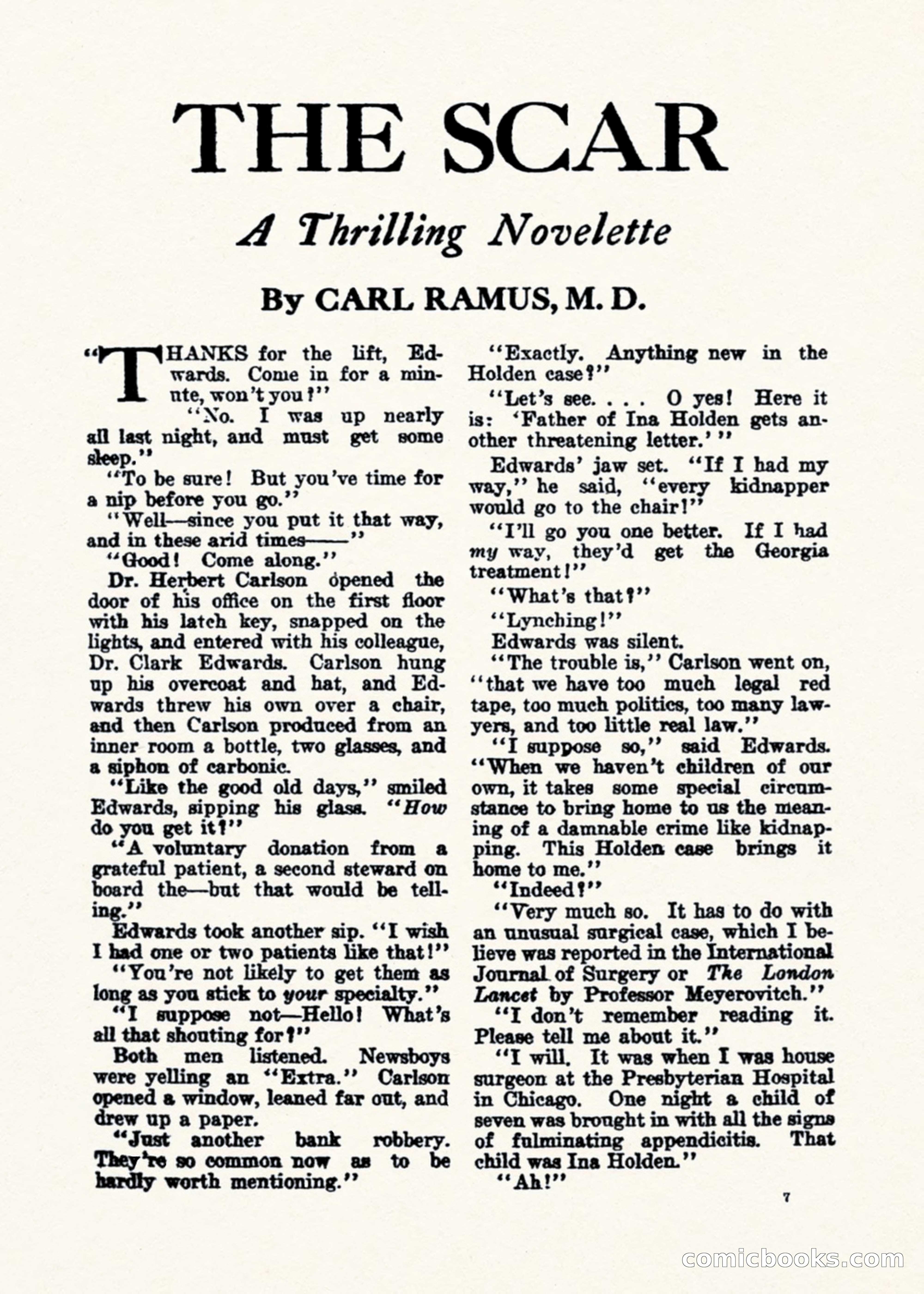Weird Tales, Vol. 1, No. 2 — page 8 of 194