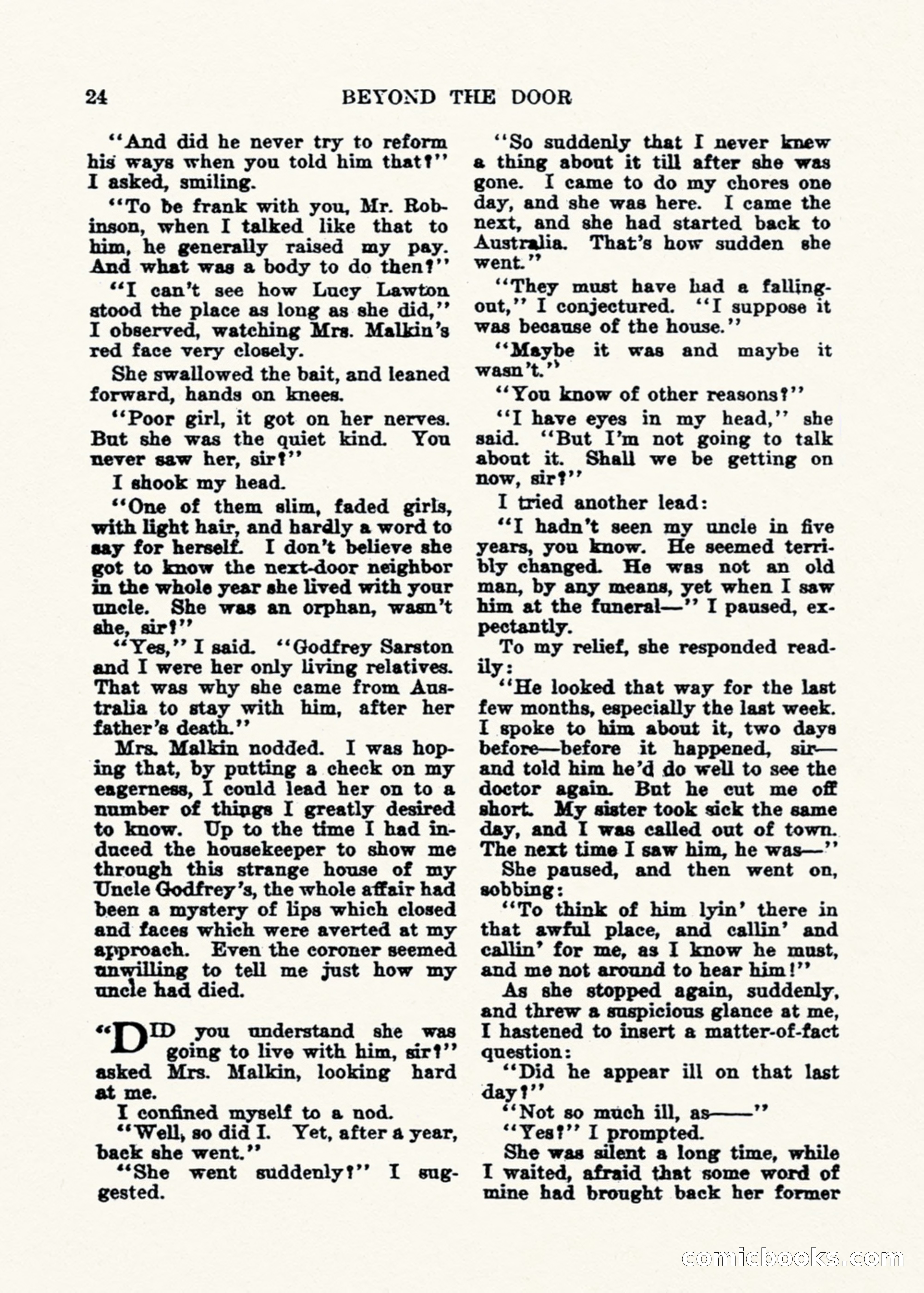 Weird Tales, Vol. 1, No. 2 — page 25 of 194